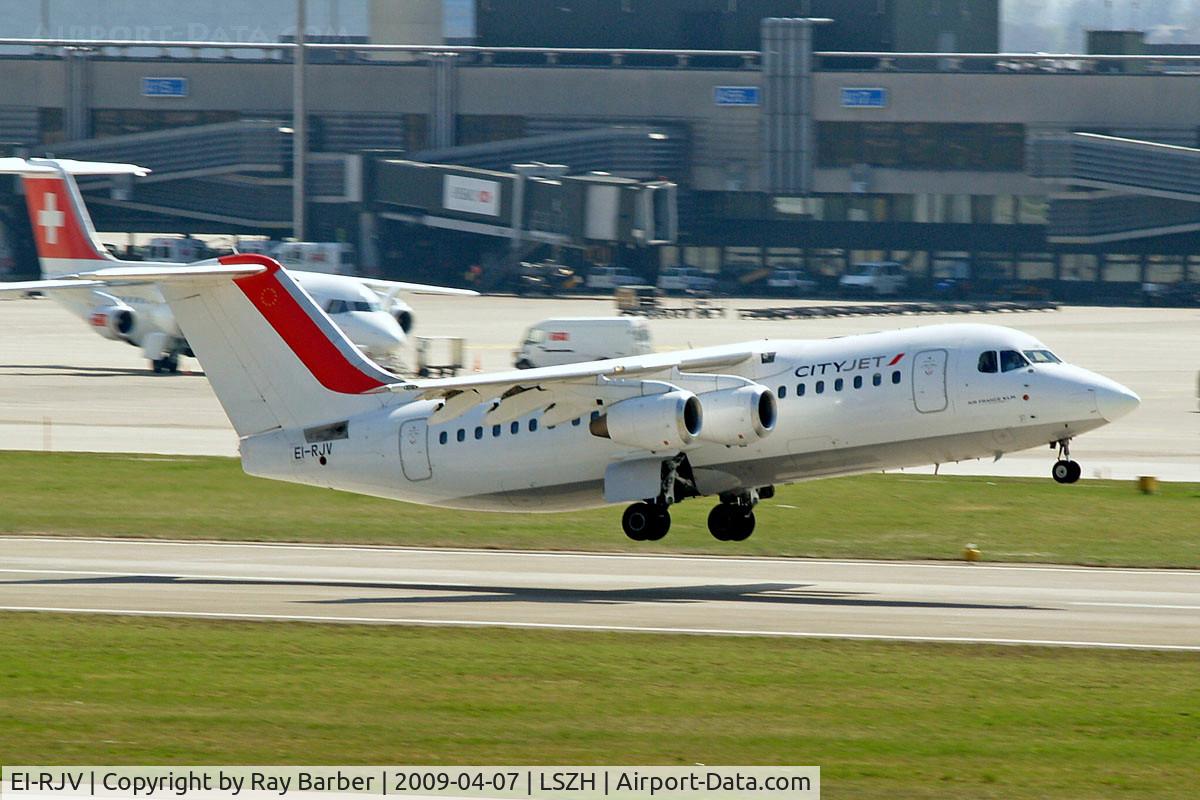 EI-RJV, 2000 British Aerospace Avro 146-RJ85A C/N E2370, British Aerospace BAe 146-RJ85 [E2370] (Cityjet) Zurich~HB 07/04/2009