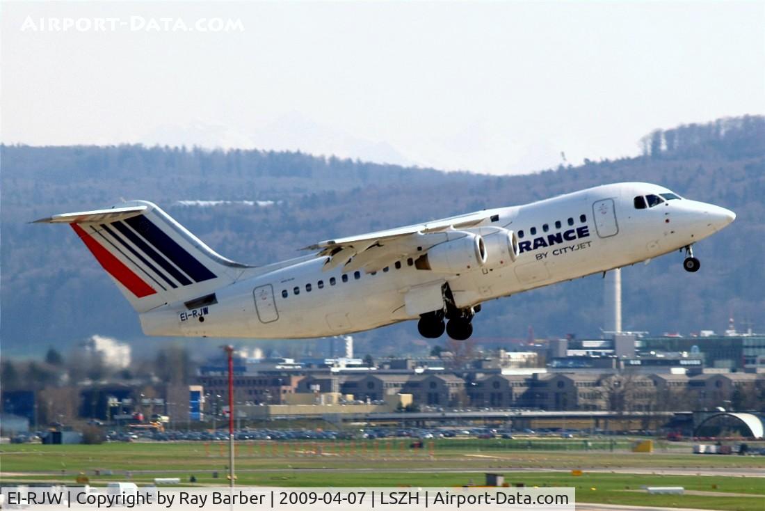 EI-RJW, 2000 British Aerospace Avro 146-RJ85A C/N E2371, British Aerospace BAe 146-RJ85 [E2371] (Cityjet) Zurich~HB 07/04/2009