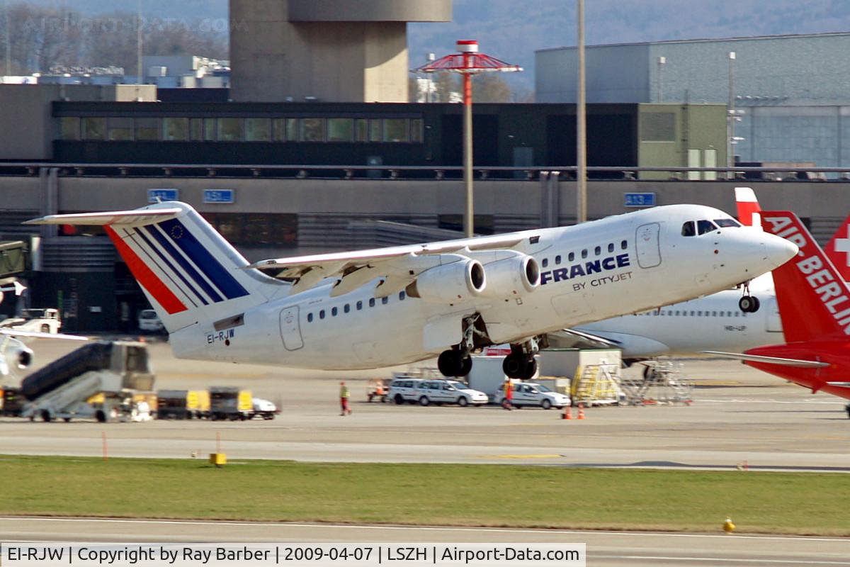 EI-RJW, 2000 British Aerospace Avro 146-RJ85A C/N E2371, British Aerospace BAe 146-RJ85 [E2371] (Cityjet) Zurich~HB 07/04/2009