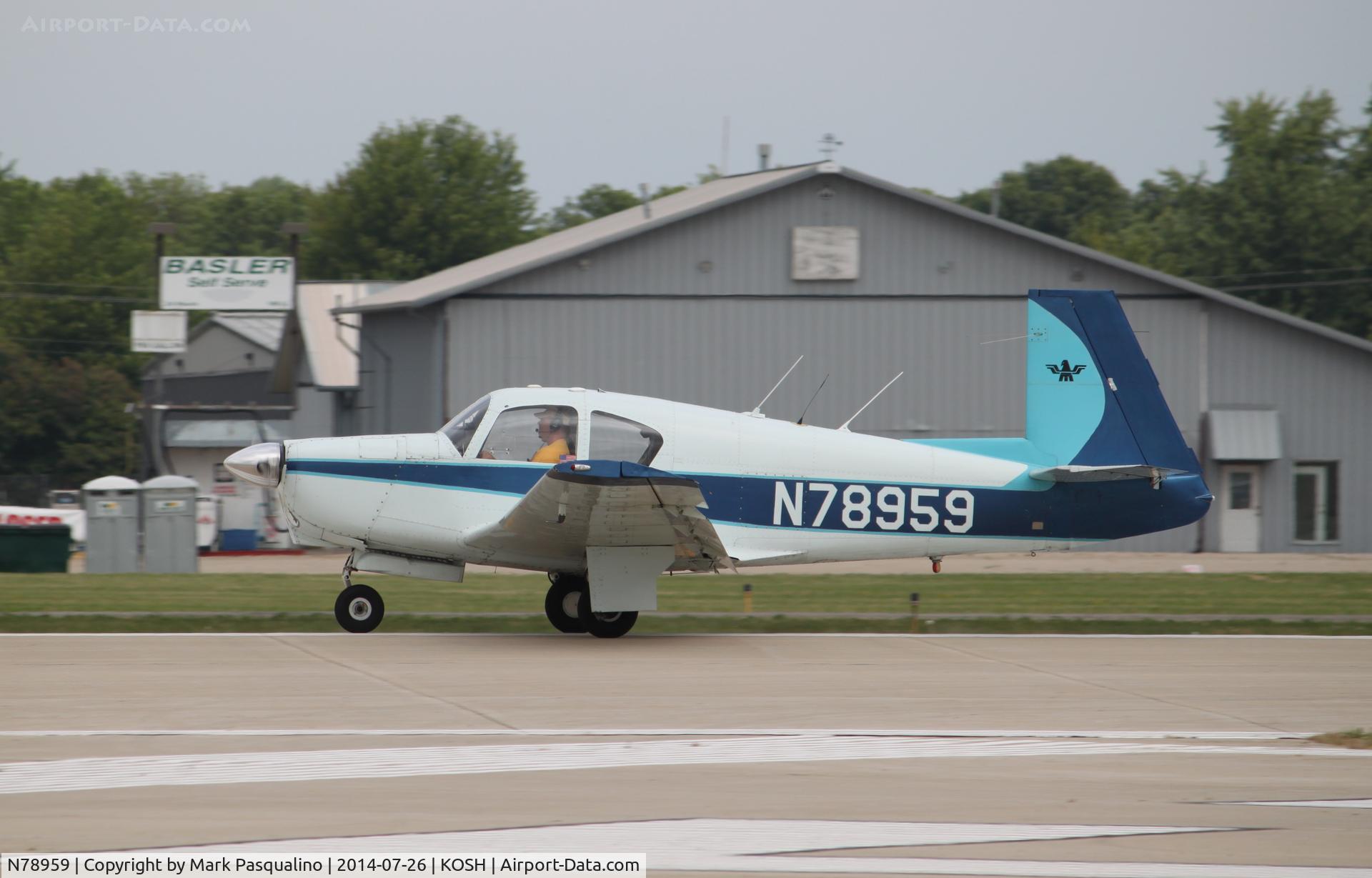 N78959, 1961 Mooney M20C Ranger C/N 1993, Mooney M20C