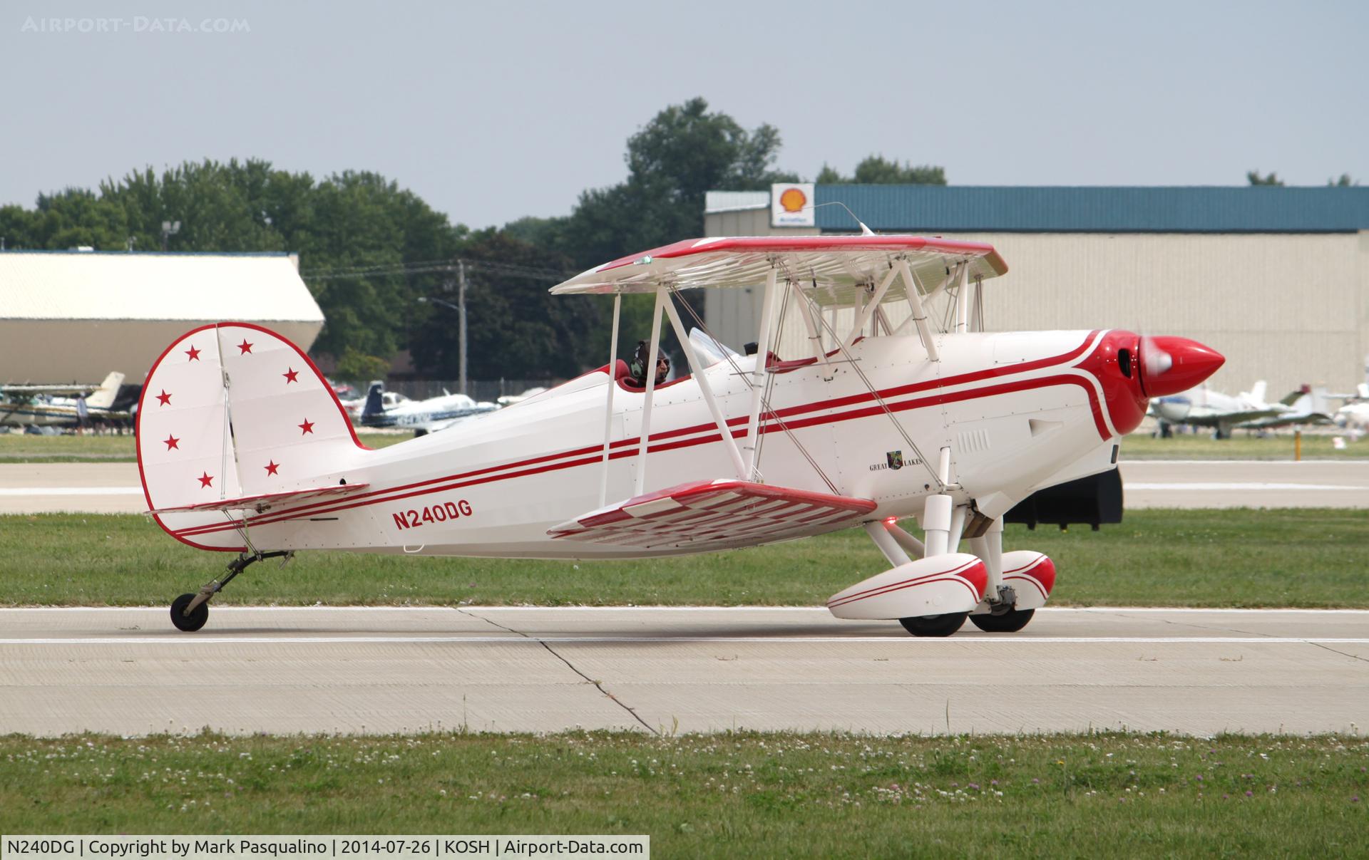 N240DG, 2014 Waco 2T-1A2 C/N 1202, Waco 2T-1A2