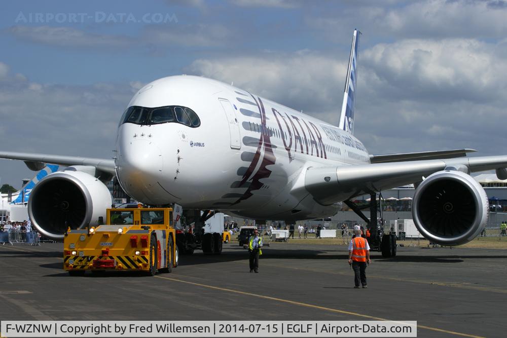 F-WZNW, 2013 Airbus A350-941 C/N 004, AIRBUS 4TH PROTOTYPE
