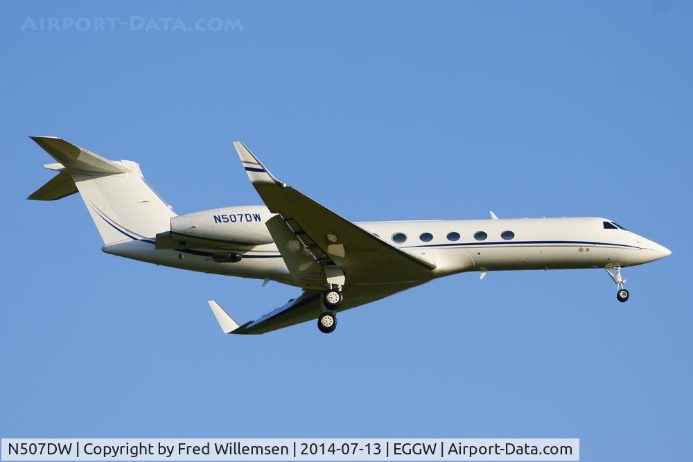 N507DW, 1996 Gulfstream Aerospace G-V C/N 507, G5