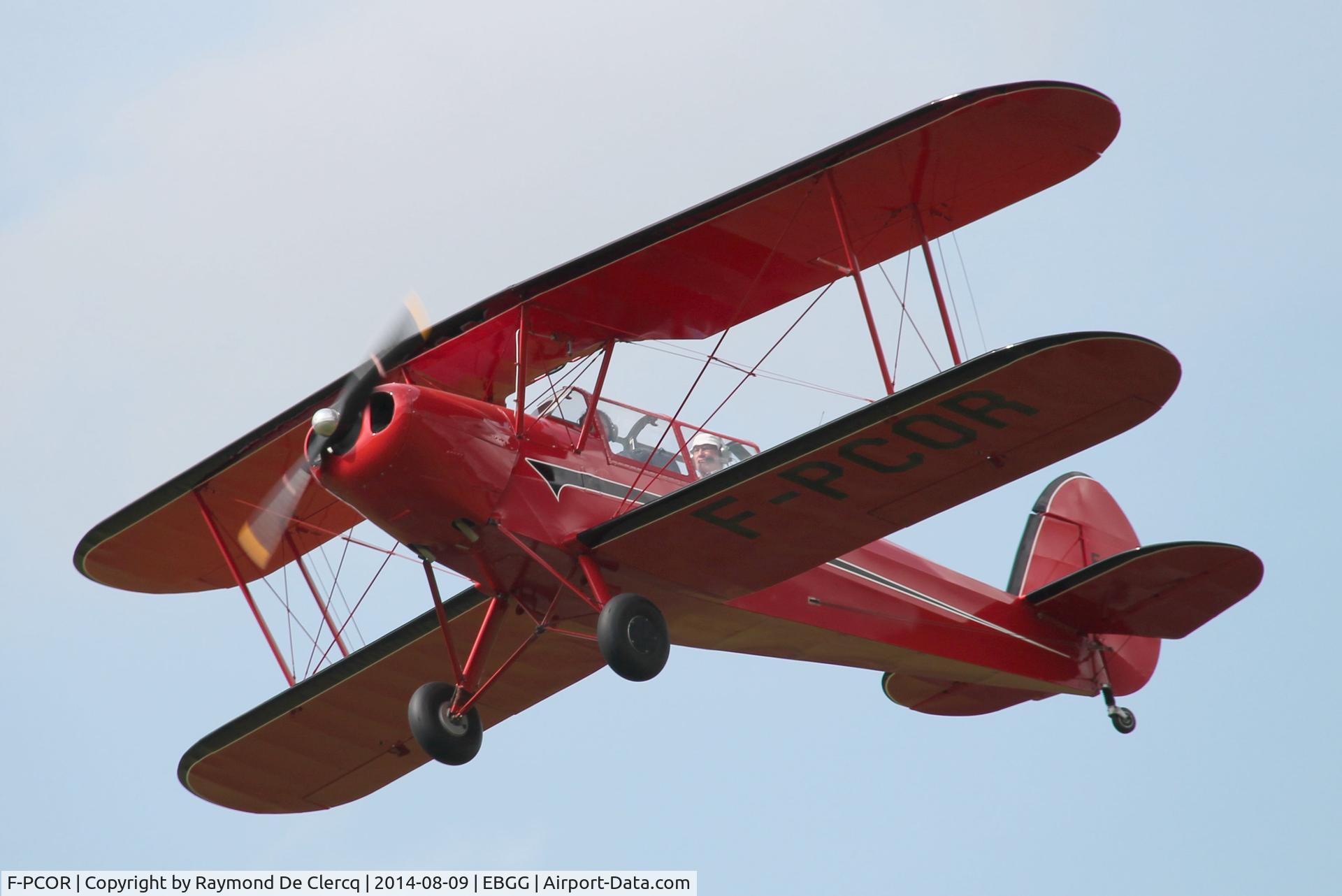 F-PCOR, Stampe-Vertongen SV-4L C/N 330, Tailwheel Meet at Overboelare.
