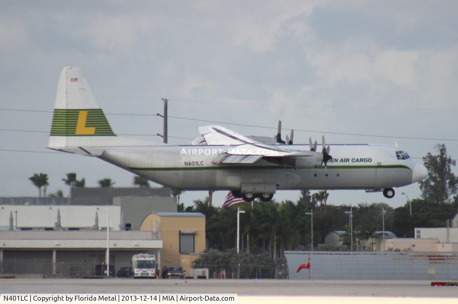 N401LC, 1975 Lockheed L-100-30 Hercules (L-382) C/N 382-4606, Linden Air Cargo L382 Hercules
