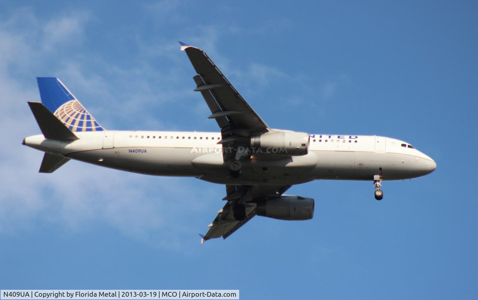 N409UA, 1994 Airbus A320-232 C/N 462, United A320