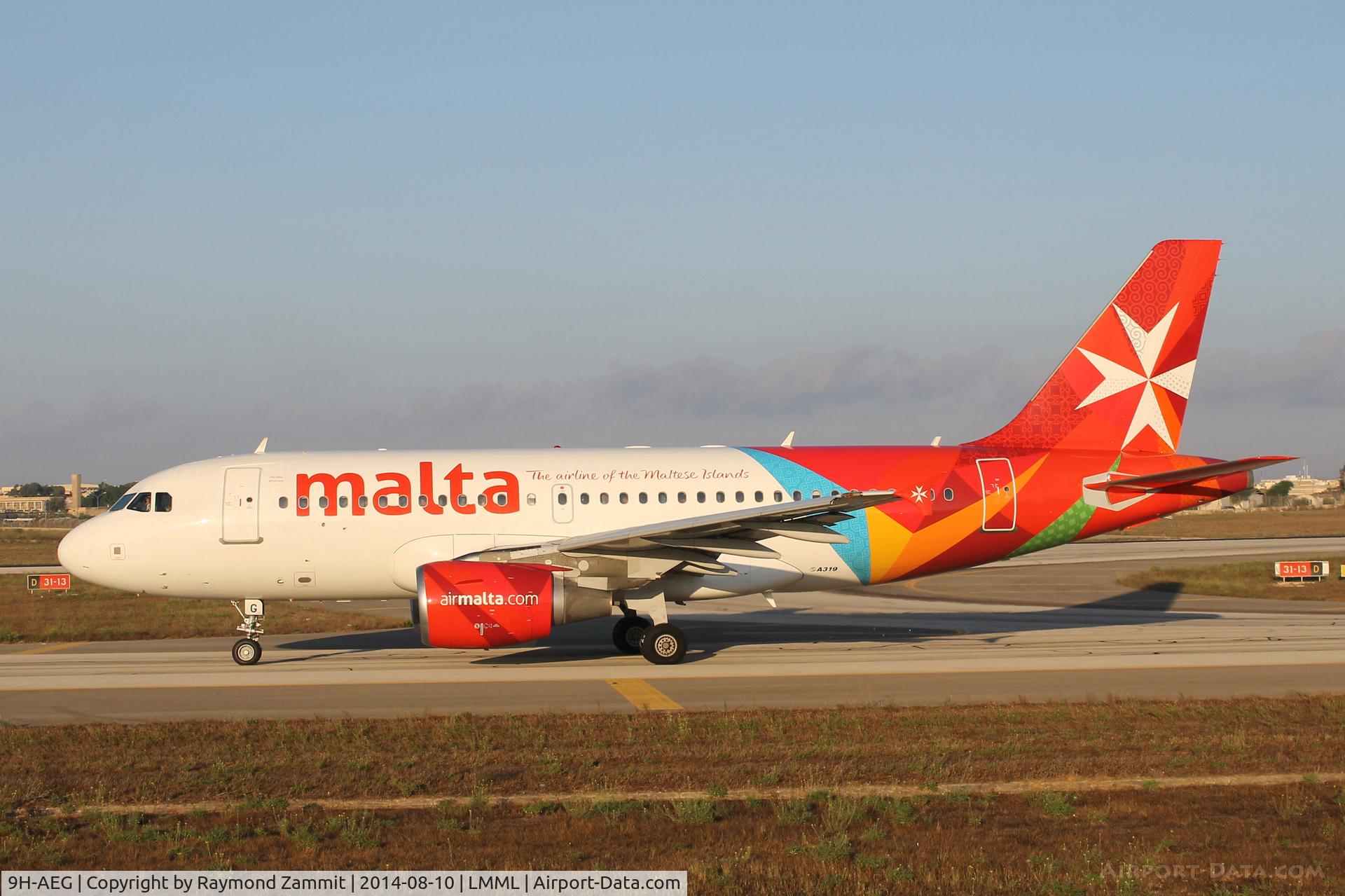 9H-AEG, 2003 Airbus A319-112 C/N 2113, A319 9H-AEG Air Malta