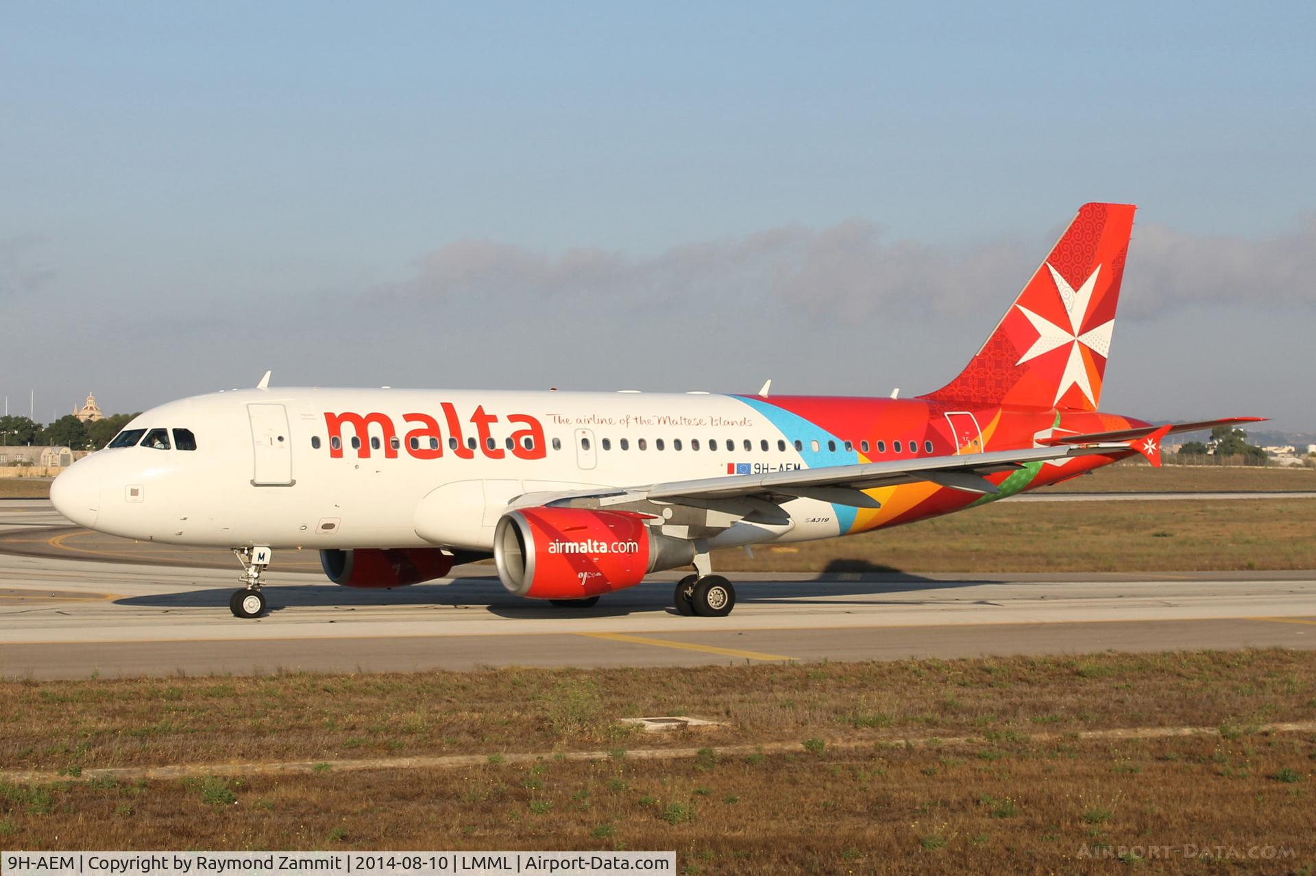 9H-AEM, 2005 Airbus A319-111 C/N 2382, A319 9H-AEM Air Malta