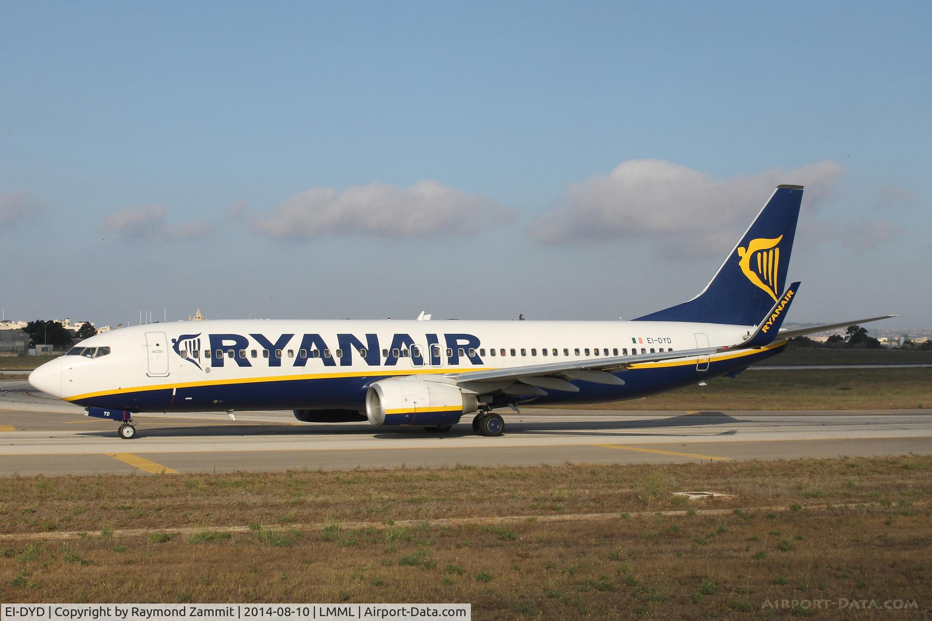 EI-DYD, 2008 Boeing 737-8AS C/N 33632, B737-800 EI-DYD Ryanair