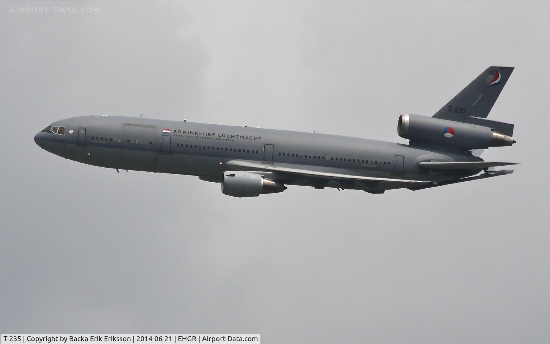 T-235, 1976 McDonnell Douglas DC-10-30 (CF) C/N 46956, Fly by at Luchtmachtdagen 2014.