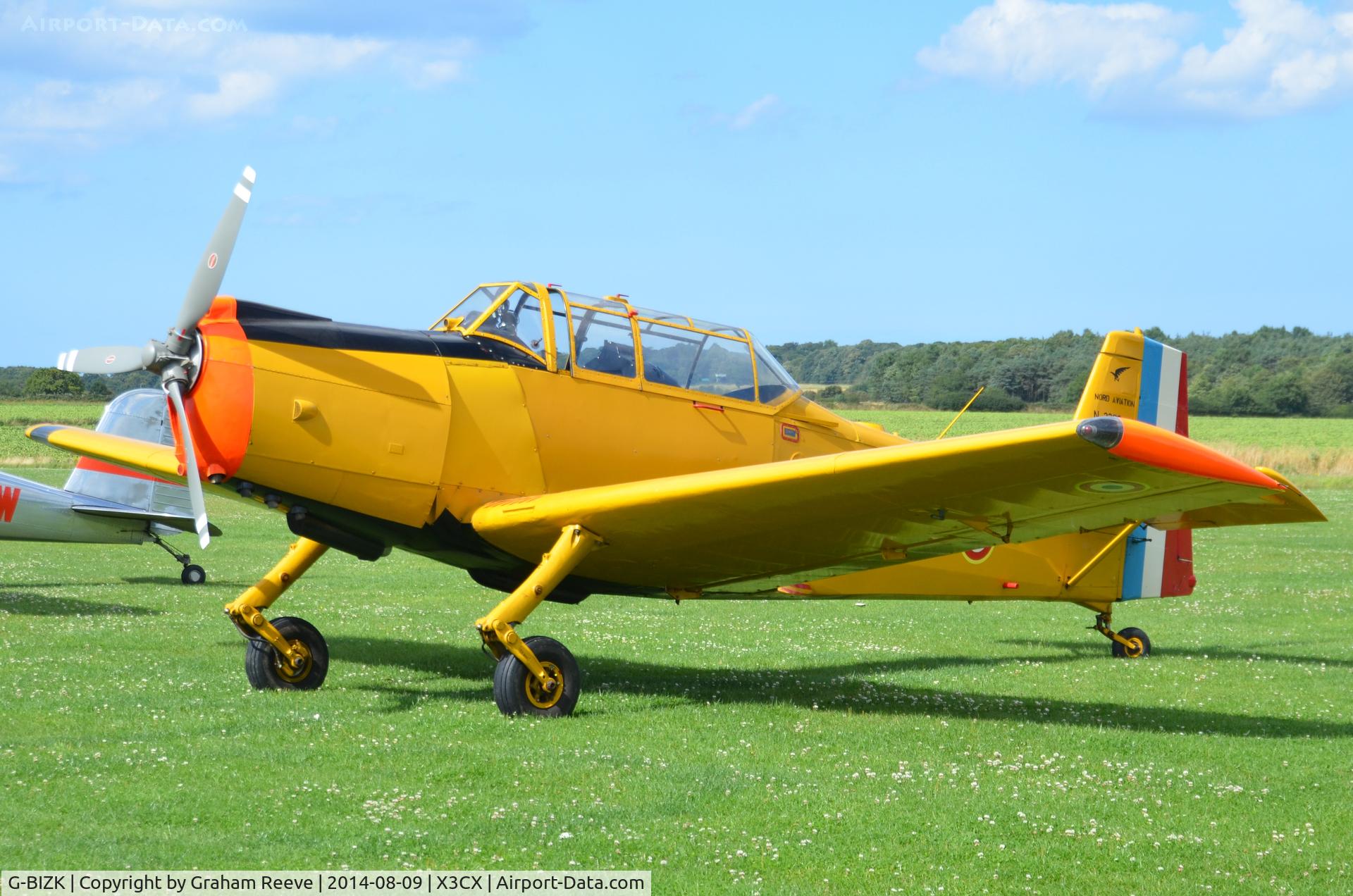 G-BIZK, 1962 Nord N3202B-1 Master C/N 78, Parked at Northrepps.