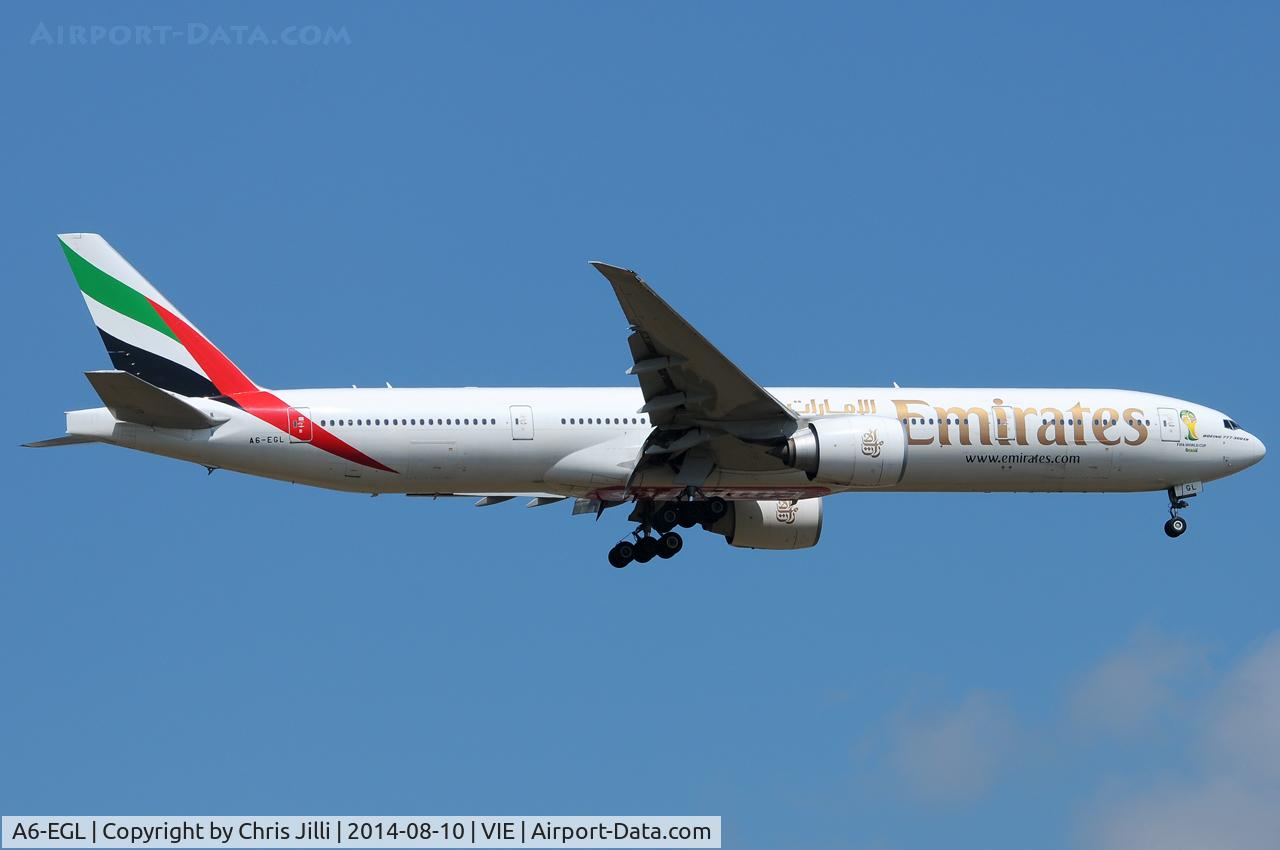 A6-EGL, 2011 Boeing 777-31H/ER C/N 41072, Emirates