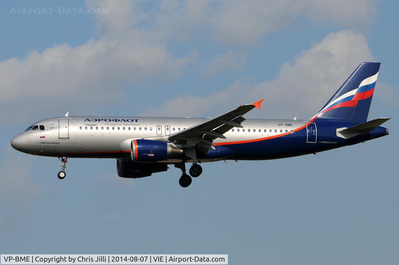 VP-BME, 2008 Airbus A320-214 C/N 3699, Aeroflot