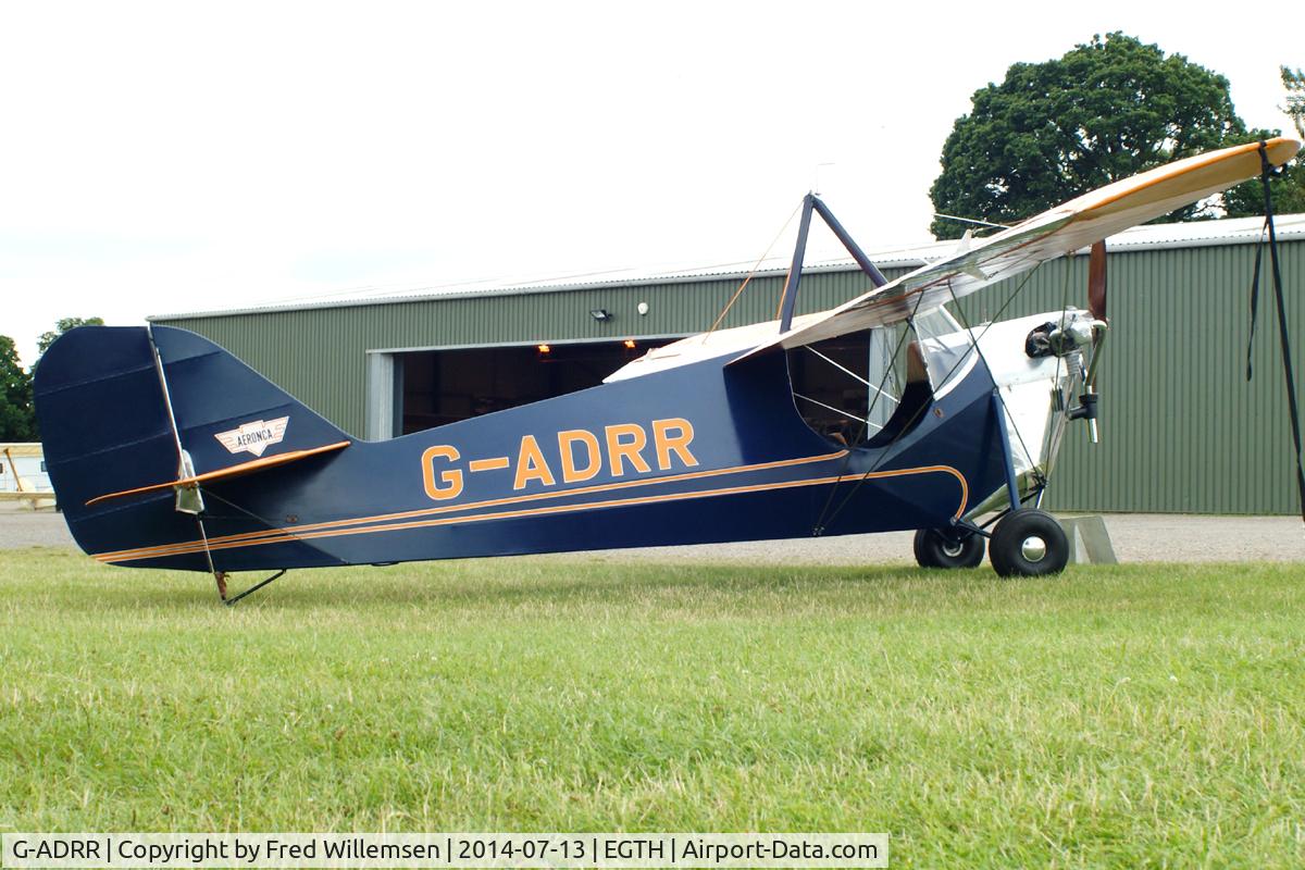 G-ADRR, 1936 Aeronca C-3 Collegian C/N A-734, Shuttleworth
