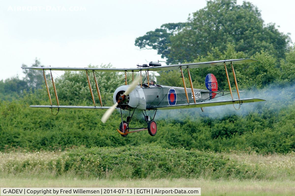 G-ADEV, 1918 Avro 504K C/N R3/LE/61400, Shuttleworth