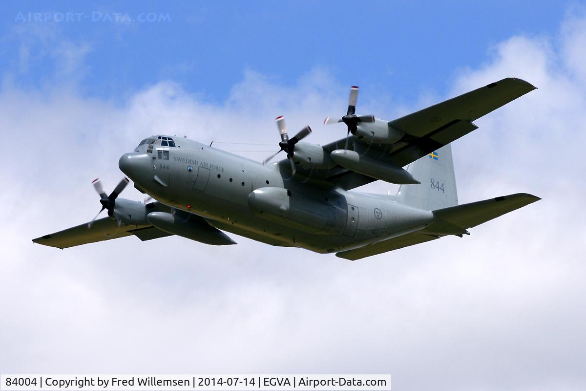 84004, Lockheed C-130H Hercules C/N 382-4881, Swedish AF