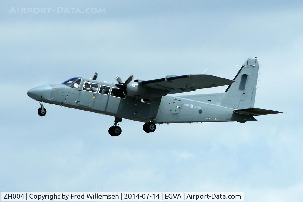 ZH004, 1997 Pilatus Britten-Norman BN-2T-4S Defender 4000 C/N 4009, British Army