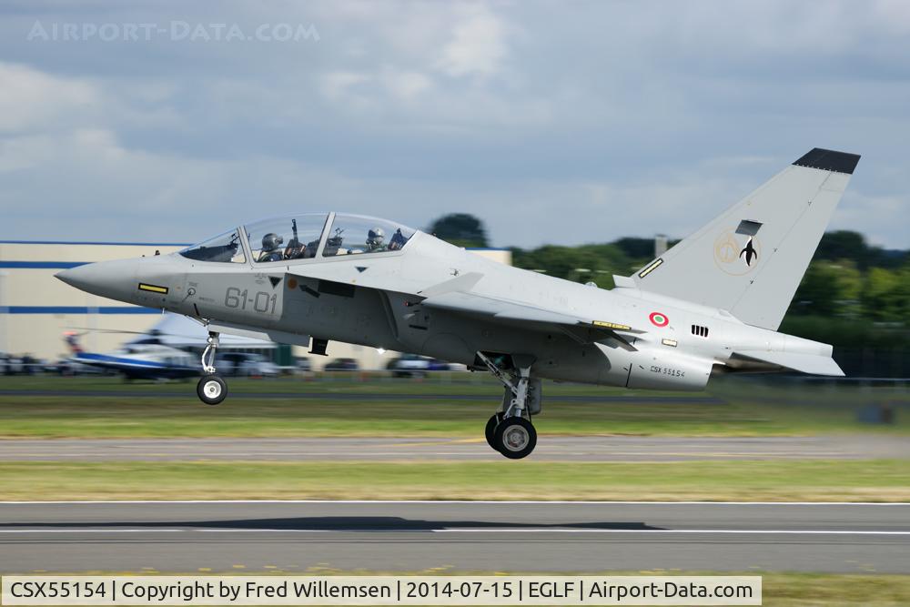 CSX55154, Alenia Aermacchi T-346A Master C/N 7025, First production machine