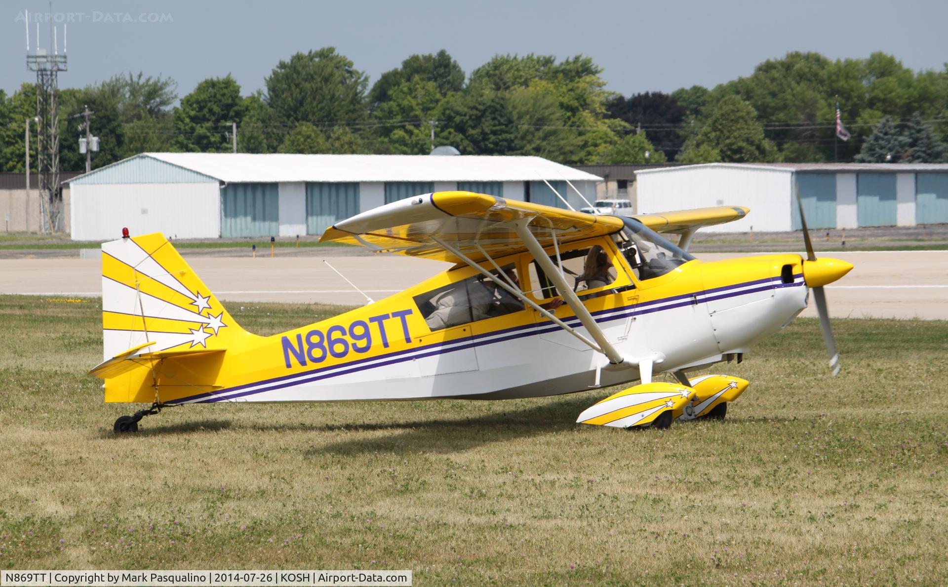 N869TT, 1969 Champion 7KCAB C/N 157, Champion 7KCAB
