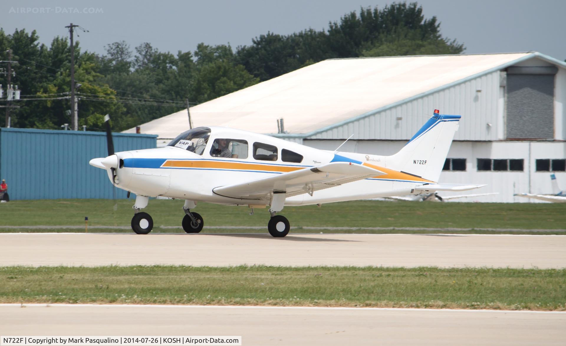 N722F, 1966 Beech A23A C/N M-981, Beech A23A
