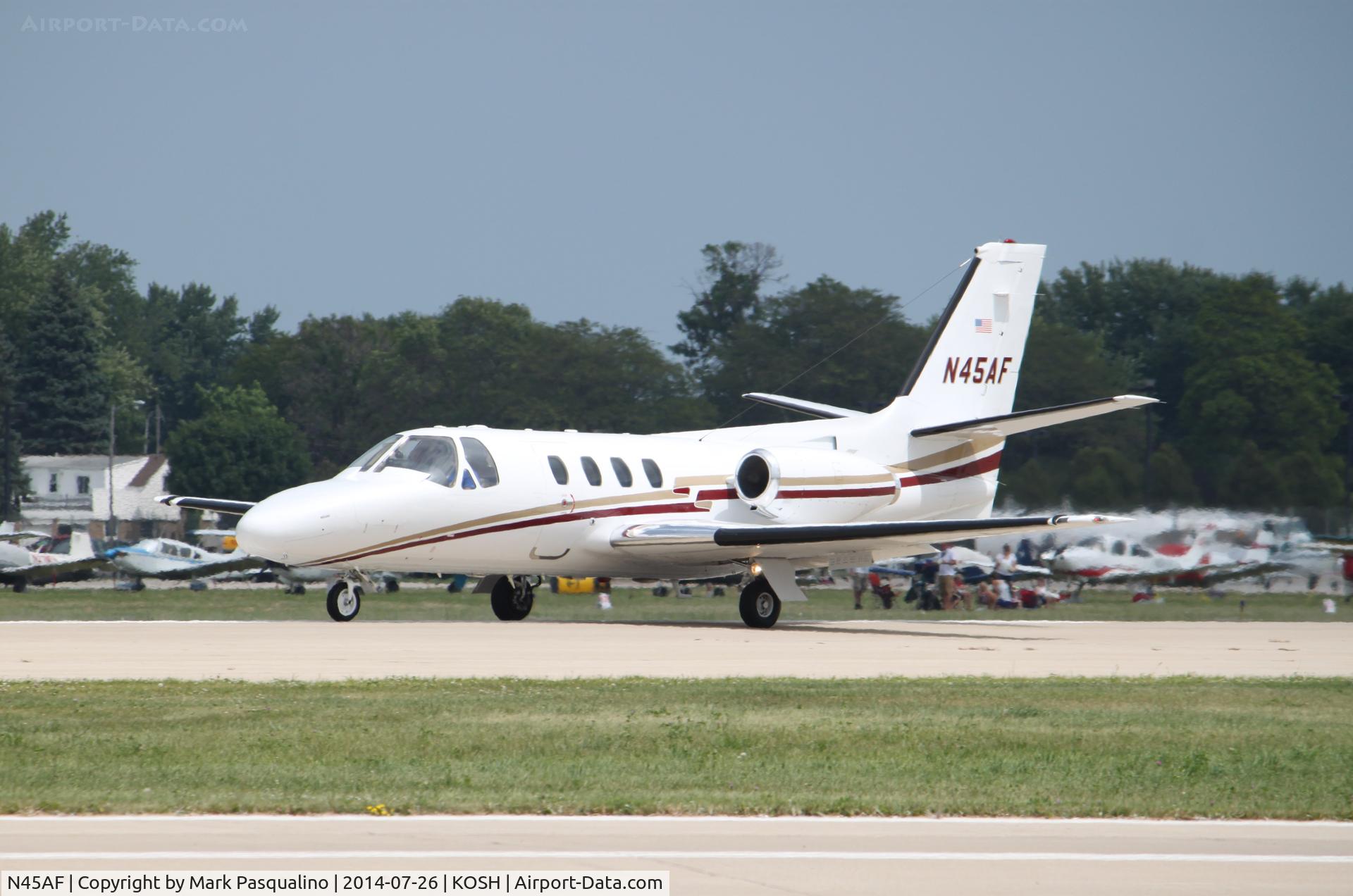 N45AF, 1978 Cessna 501 Citation I/SP C/N 5010284, Cessna 501