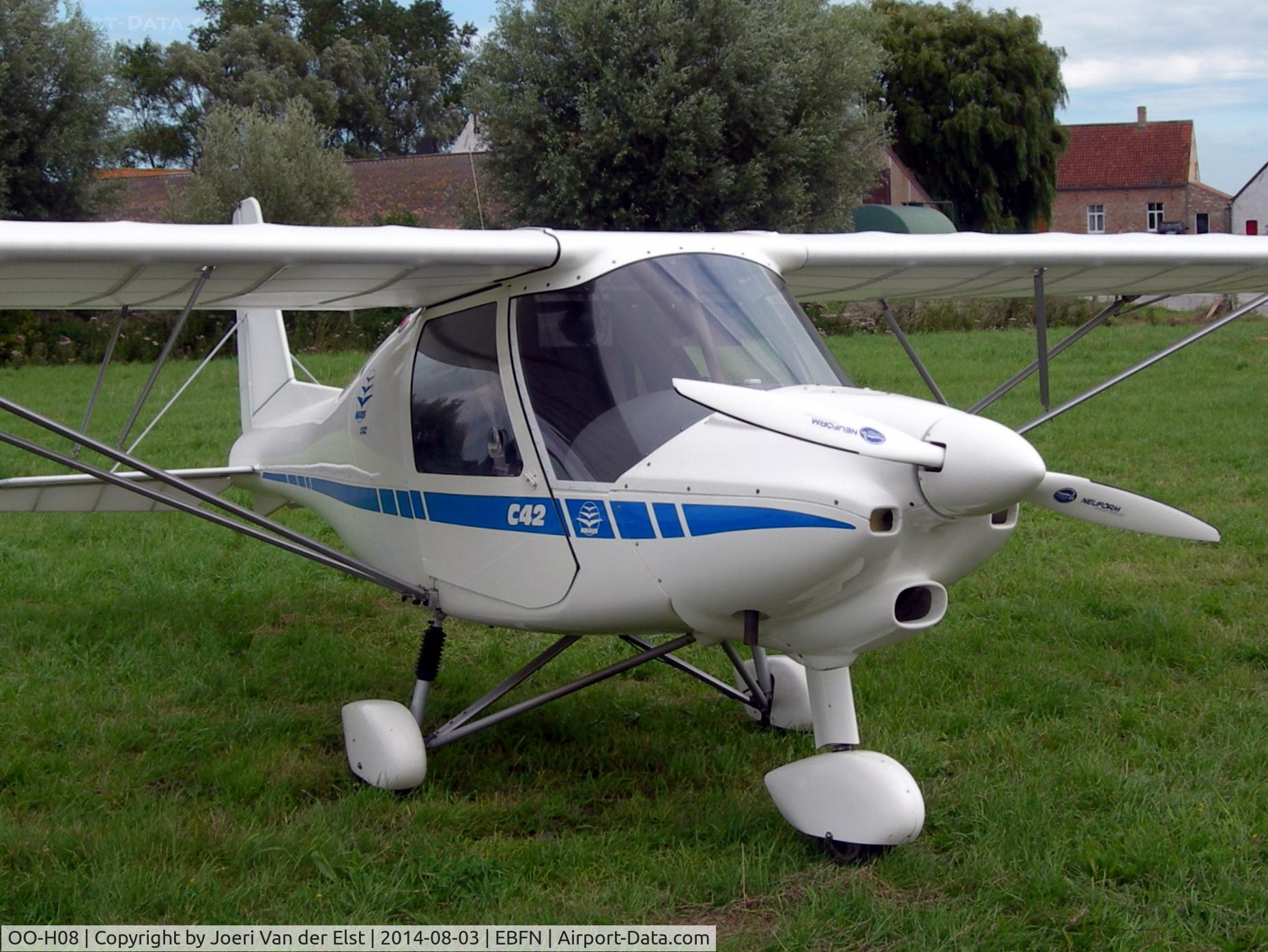 OO-H08, 2006 Comco Ikarus C42B C/N 0606-6828, Fly-in Koksijde 2014
