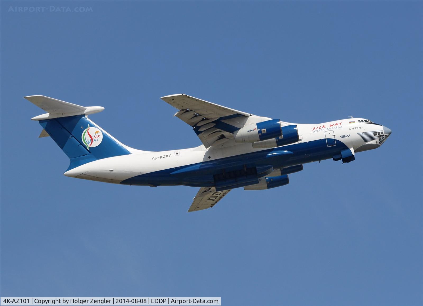 4K-AZ101, 1997 Ilyushin Il-76TD-90VD C/N 1063420716, Up and away to Baku...