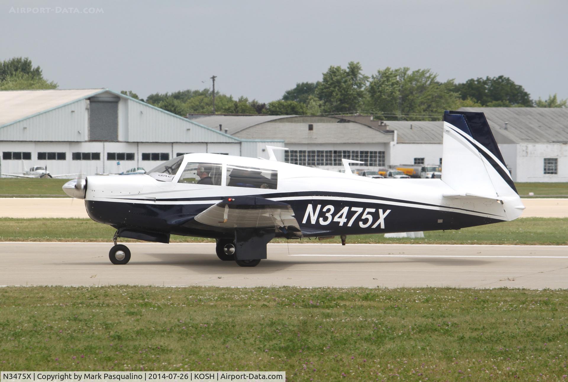 N3475X, 1967 Mooney M20F Executive C/N 670249, Mooney M20F