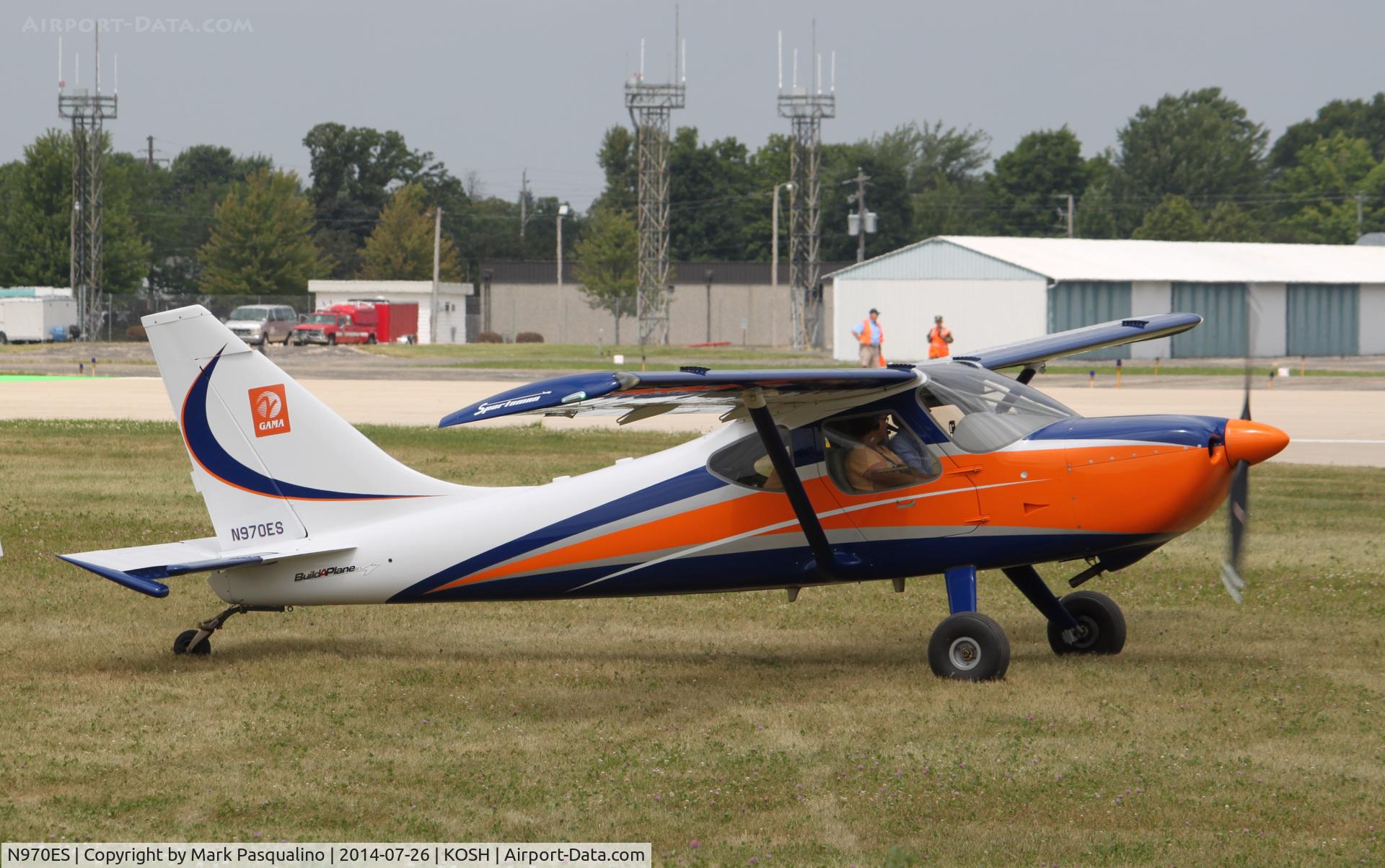 N970ES, 2013 Glasair GS-2 Sportsman C/N 7390, GS-2 Sportsman