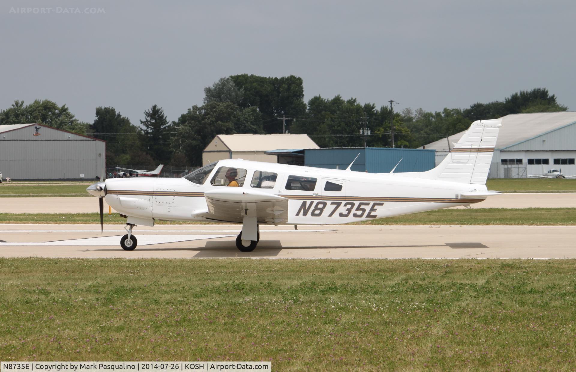 N8735E, 1976 Piper PA-32R-300 Cherokee Lance C/N 32R7680169, Piper PA-32R-300