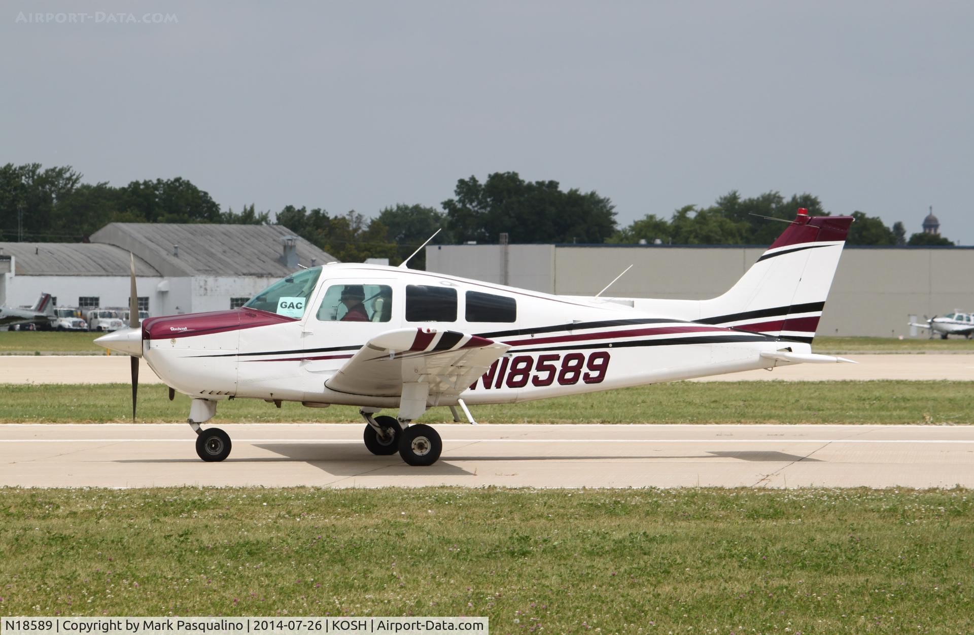 N18589, 1982 Beech C23 Sundowner 180 Sundowner 180 C/N M-2360, Beech C23