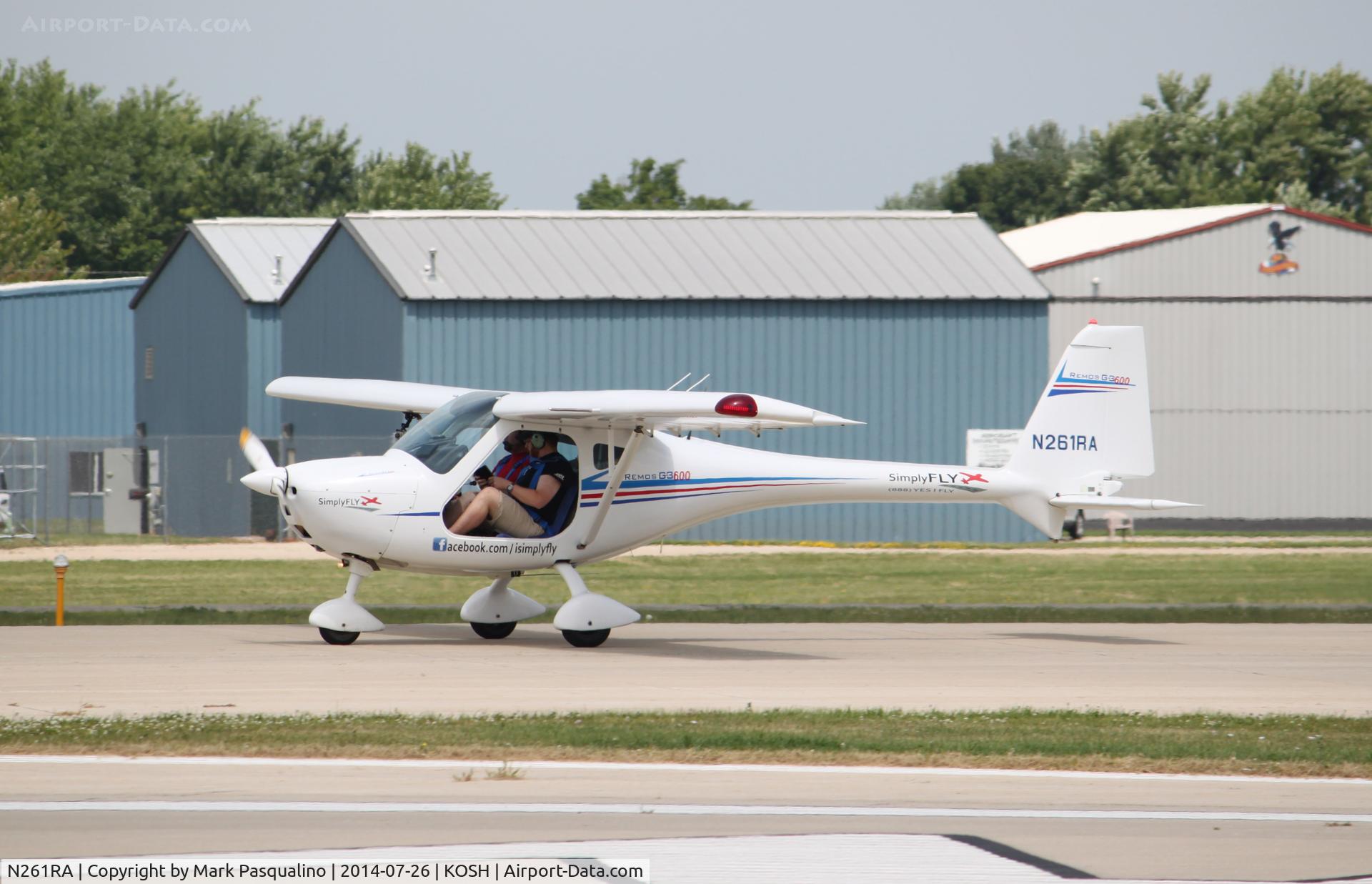 N261RA, 2007 Remos G-3/600 Mirage C/N 219, Remos G-3/600