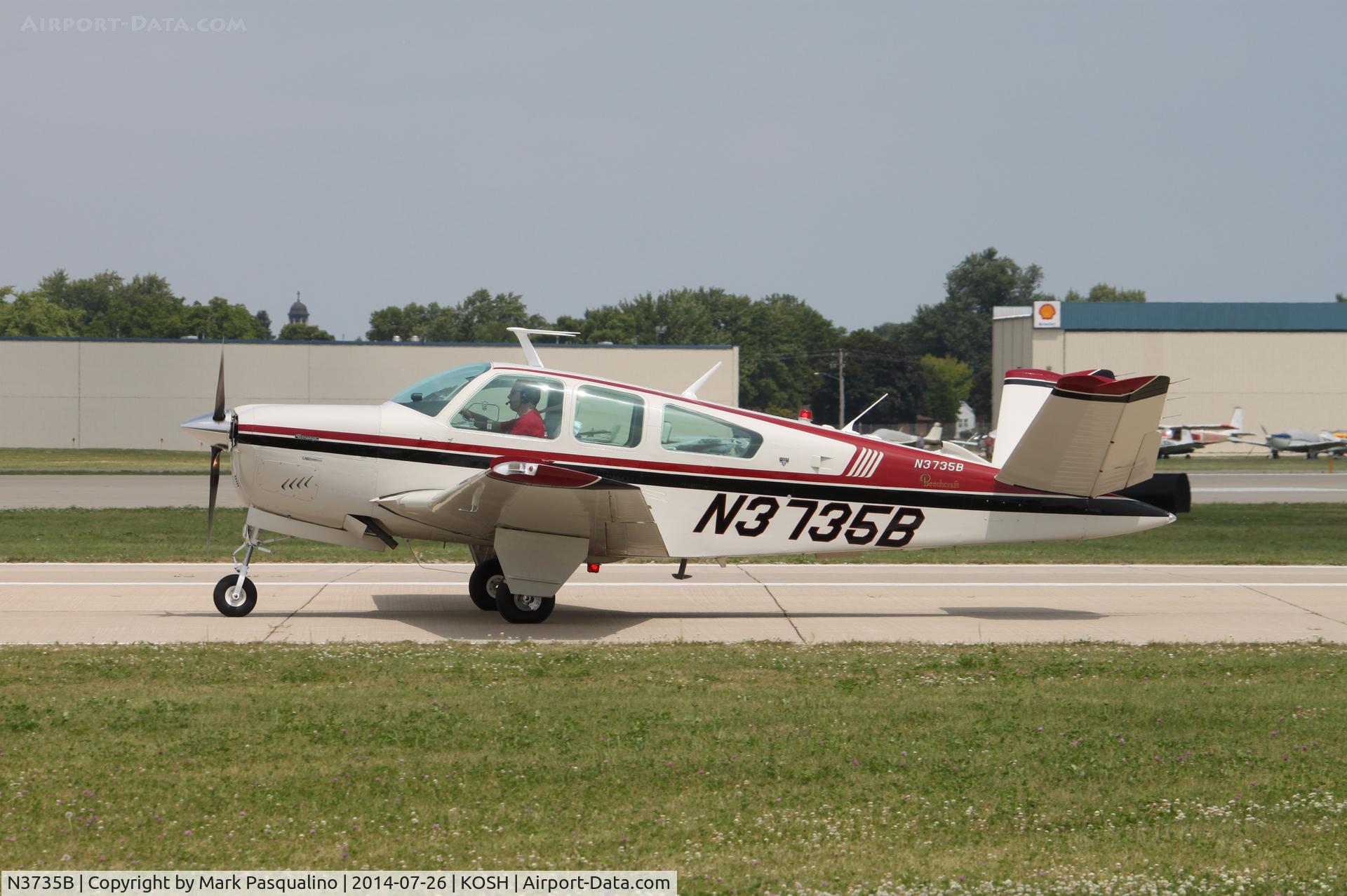 N3735B, 1982 Beech V35B Bonanza C/N D-10403, Beech V35B