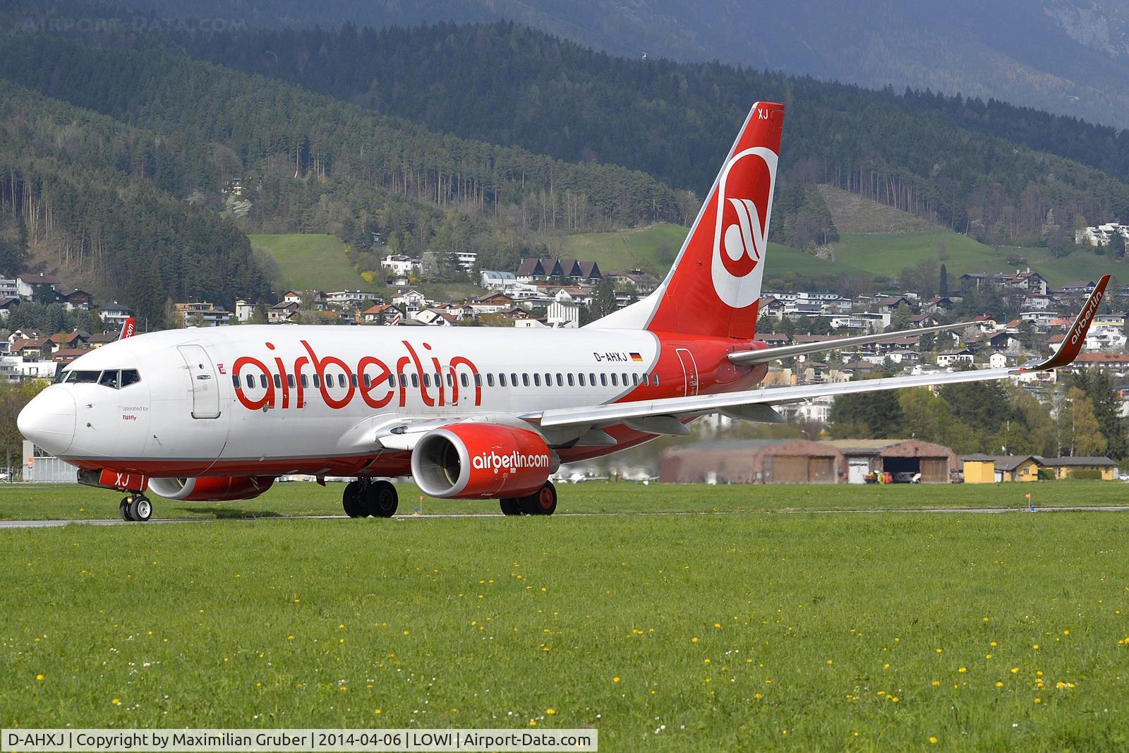 D-AHXJ, 2008 Boeing 737-7Q8 C/N 35277, Air Berlin