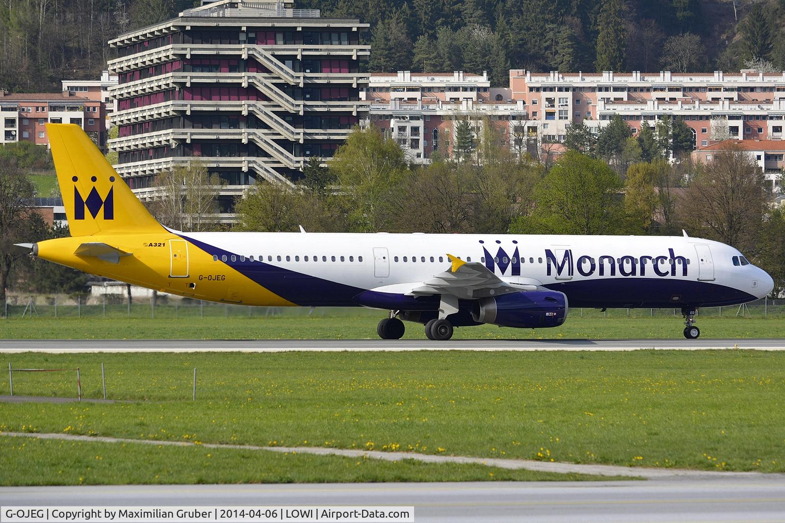 G-OJEG, 1999 Airbus A321-231 C/N 1015, Monarch Airlines