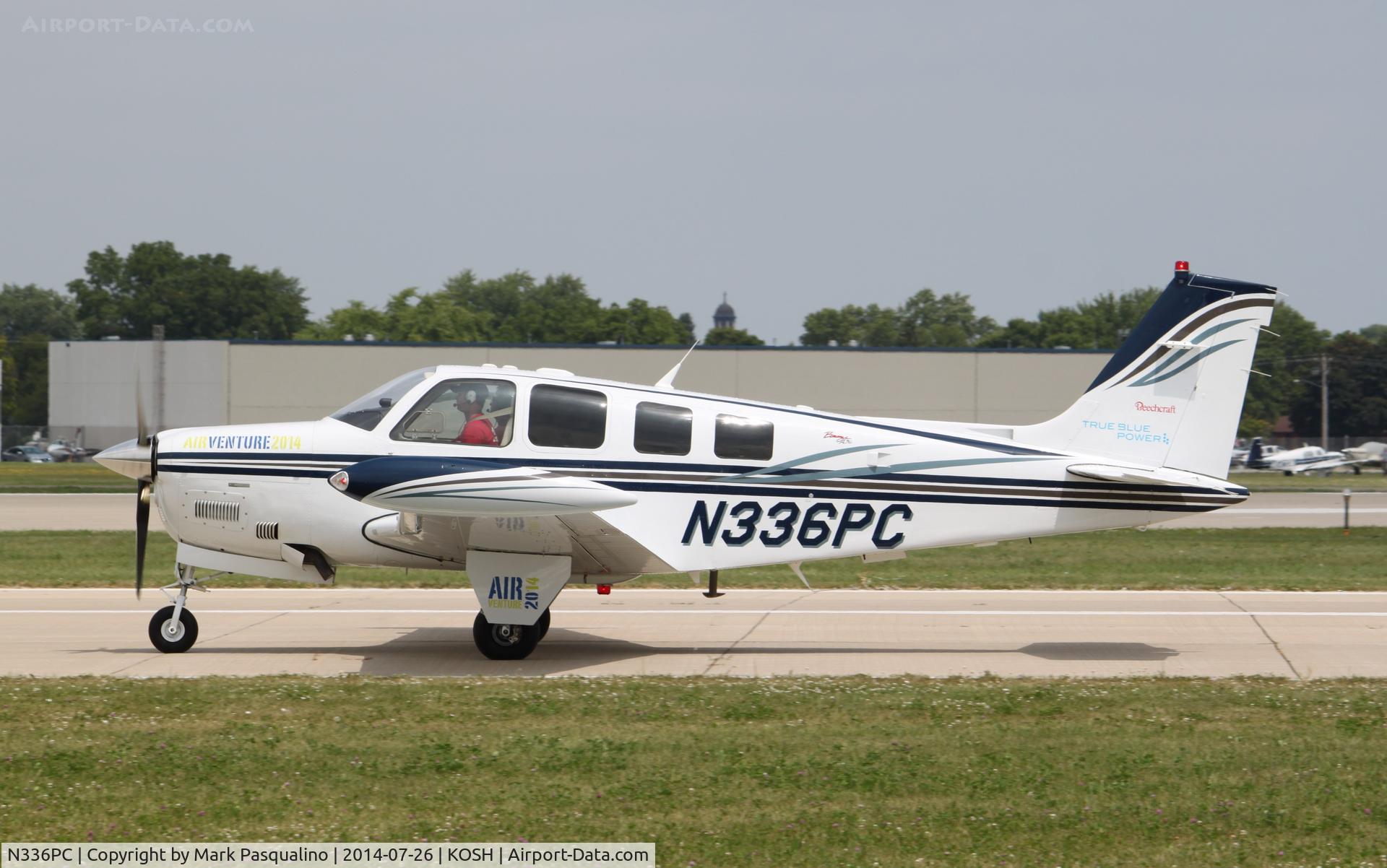 N336PC, Raytheon Aircraft Company A36 Bonanza C/N E-3533, Raytheon A36