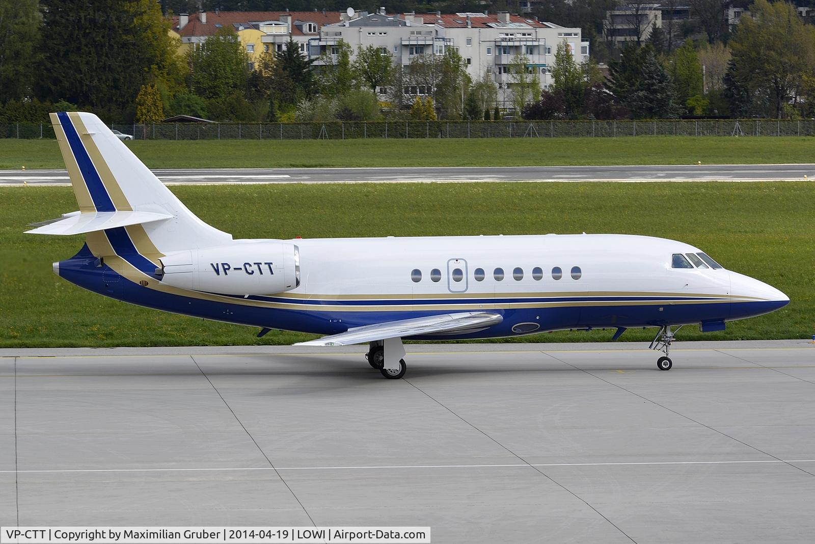 VP-CTT, 2007 Dassault Falcon 2000EX C/N 139, Bonel Marketing S. A.