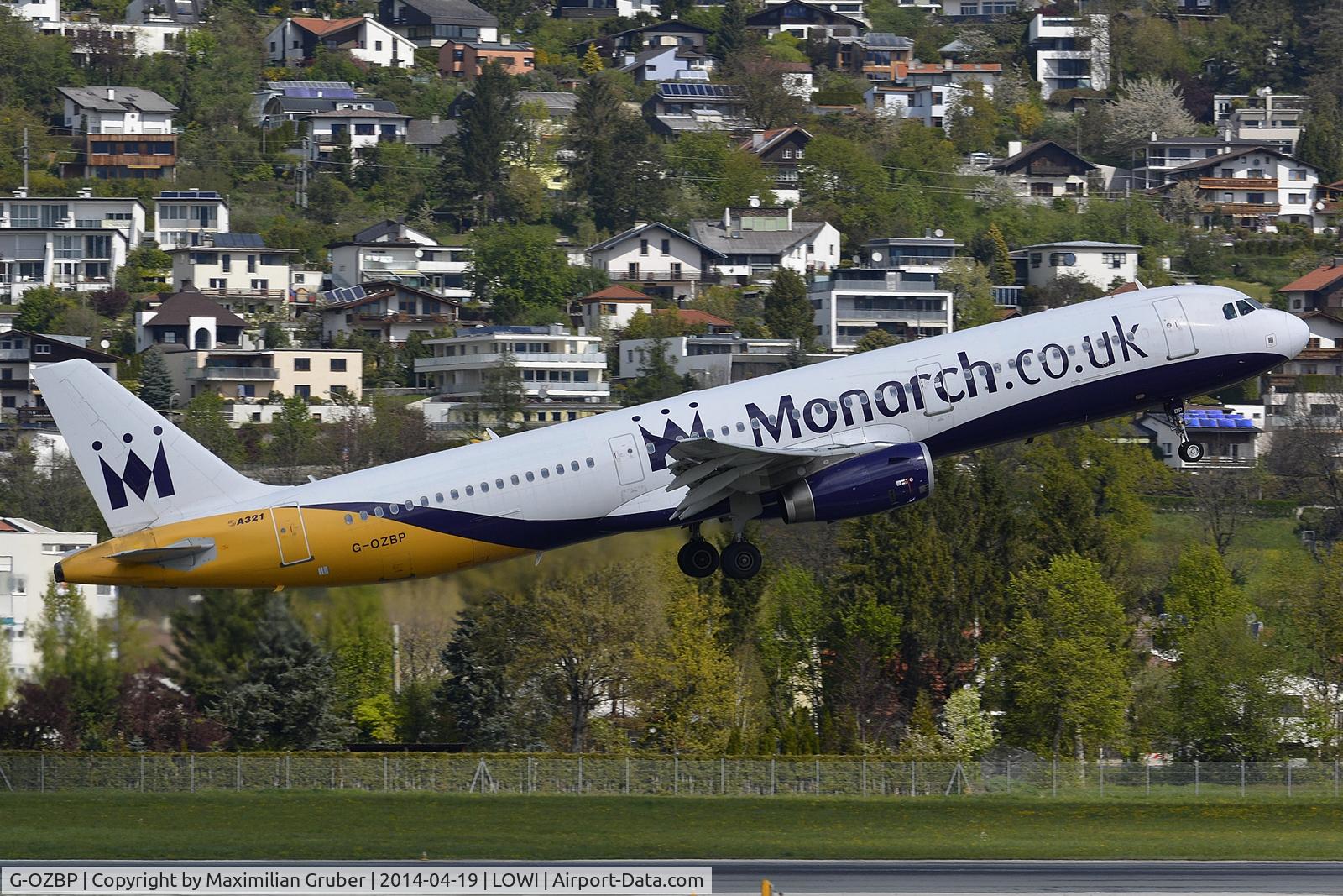 G-OZBP, 2001 Airbus A321-231 C/N 1433, Monarch Airlines