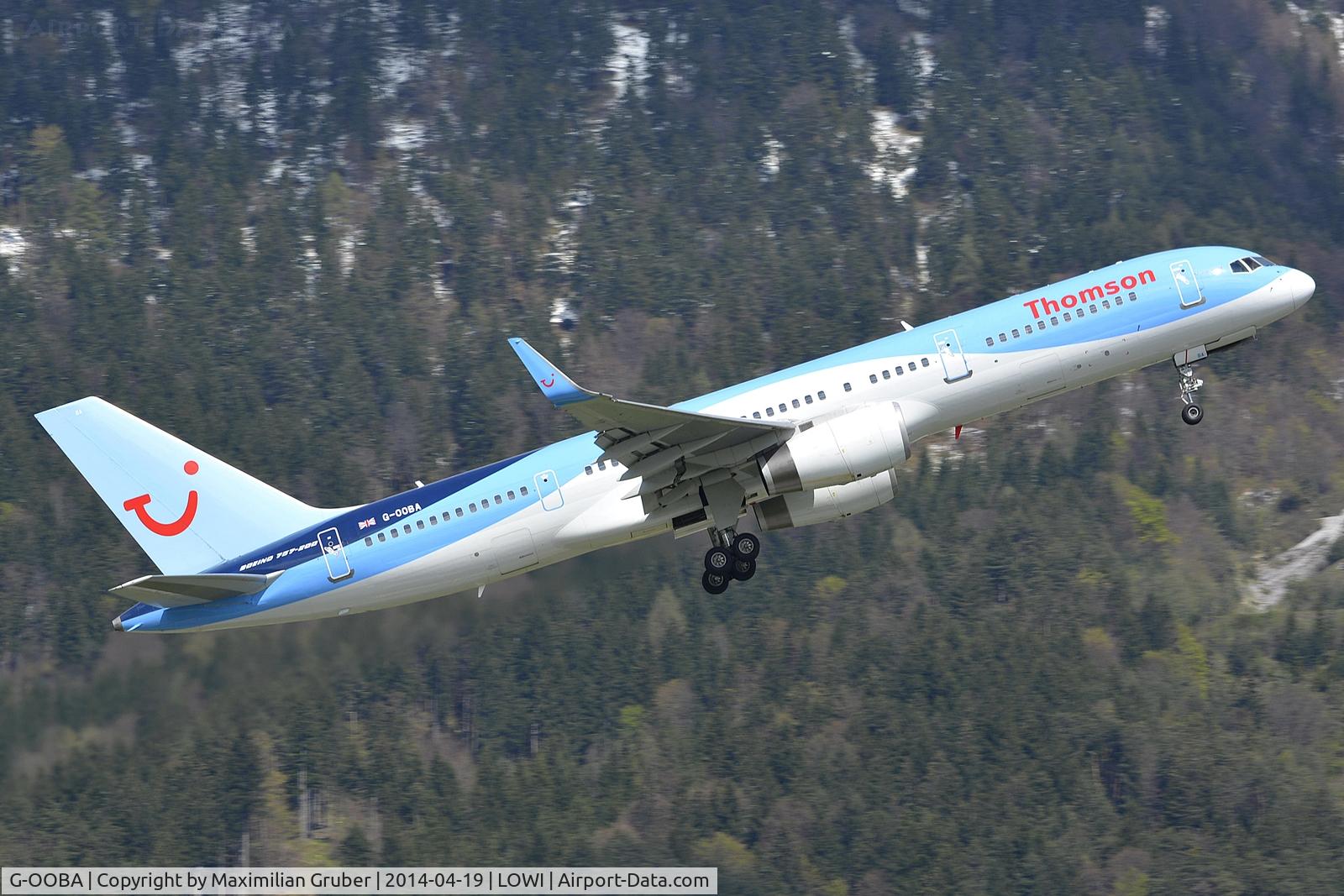 G-OOBA, 2000 Boeing 757-28A C/N 32446, Thomson Airways