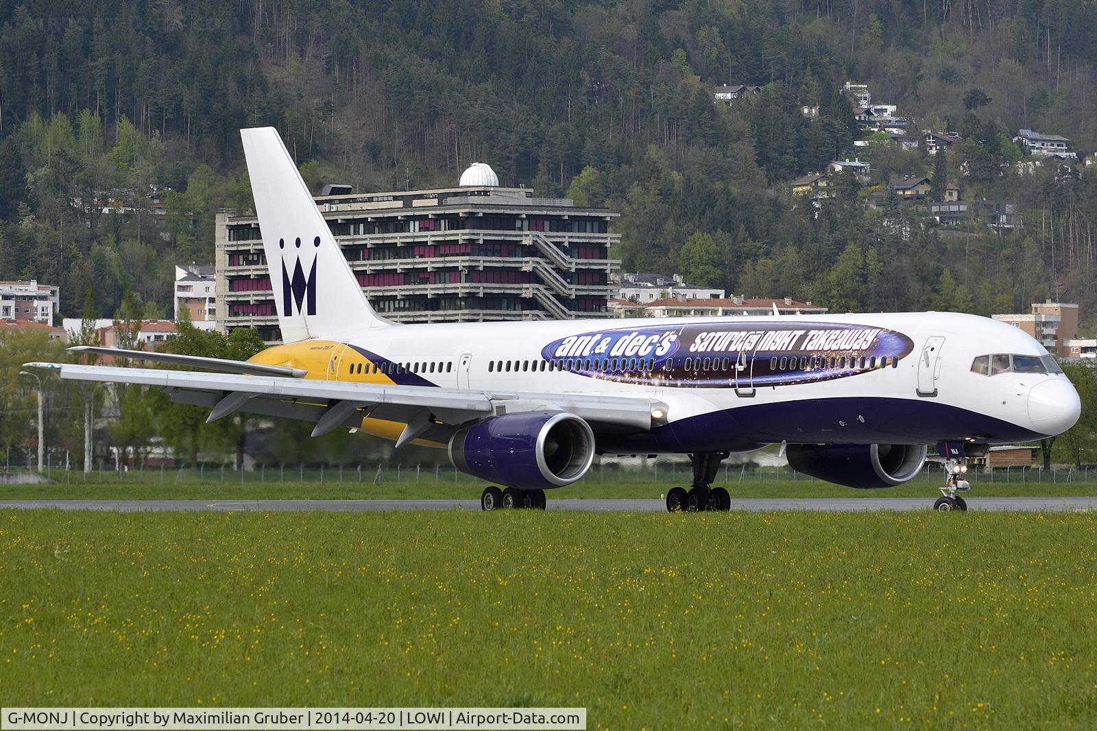 G-MONJ, 1988 Boeing 757-2T7 C/N 24104, Monarch Airlines