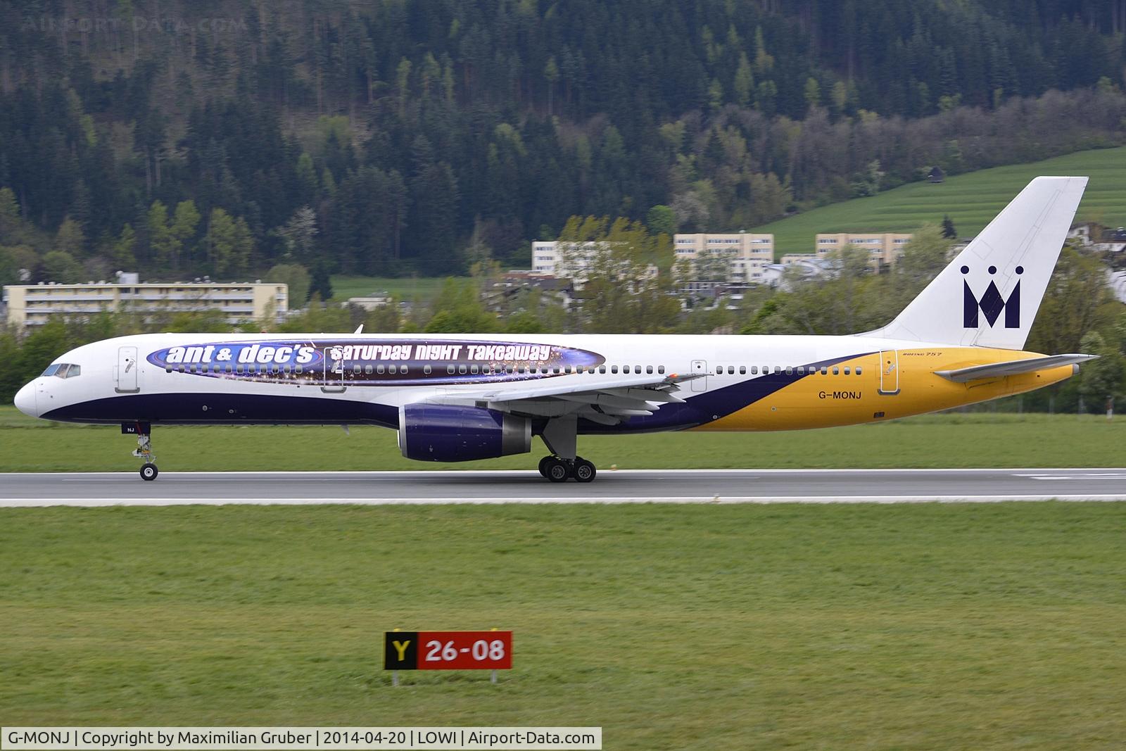 G-MONJ, 1988 Boeing 757-2T7 C/N 24104, last ever take-off of a Boeing 757-200 of Monarch Airlines