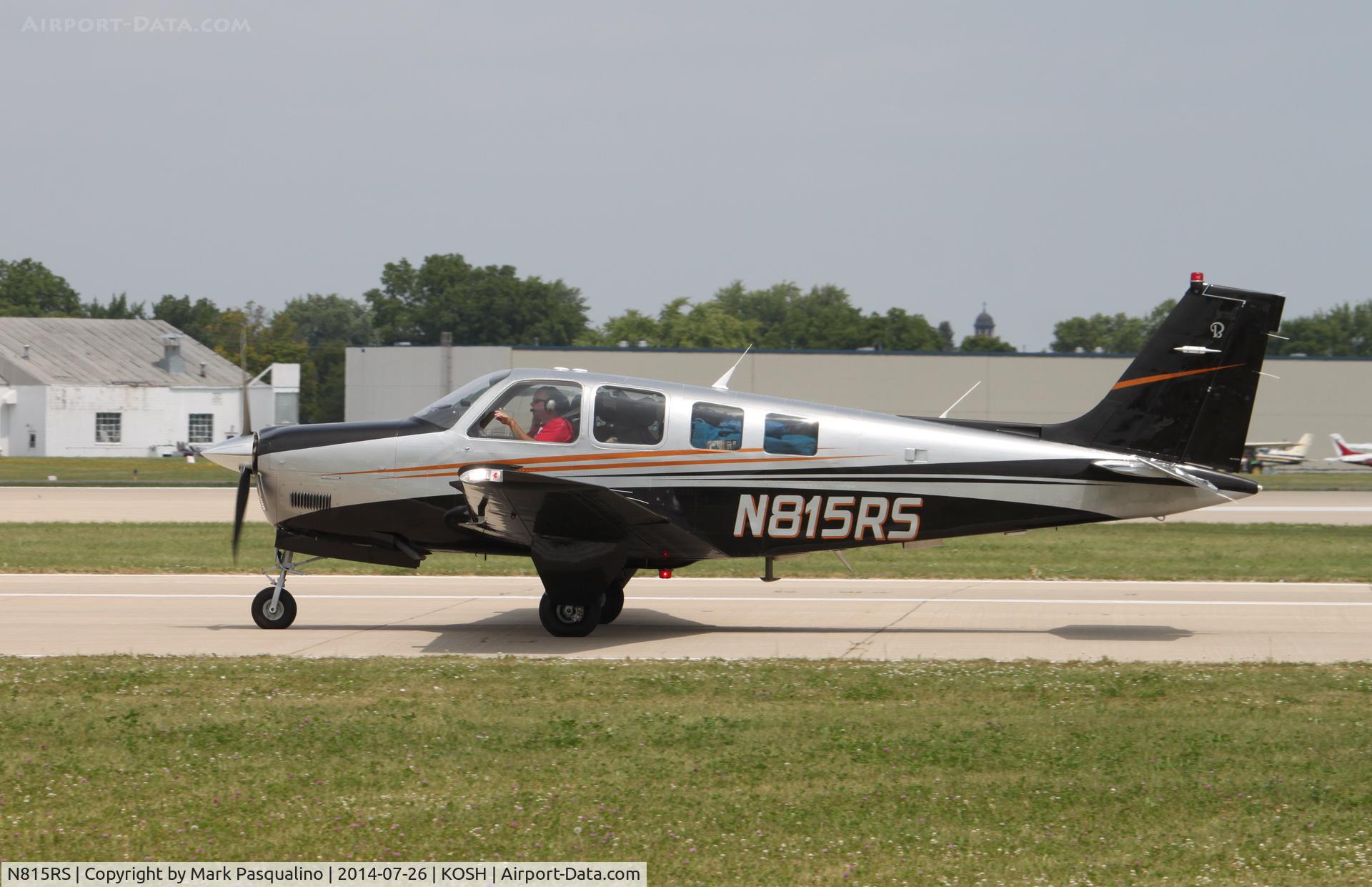 N815RS, 2004 Raytheon Aircraft Company A36 Bonanza C/N E-3573, Raytheon A36