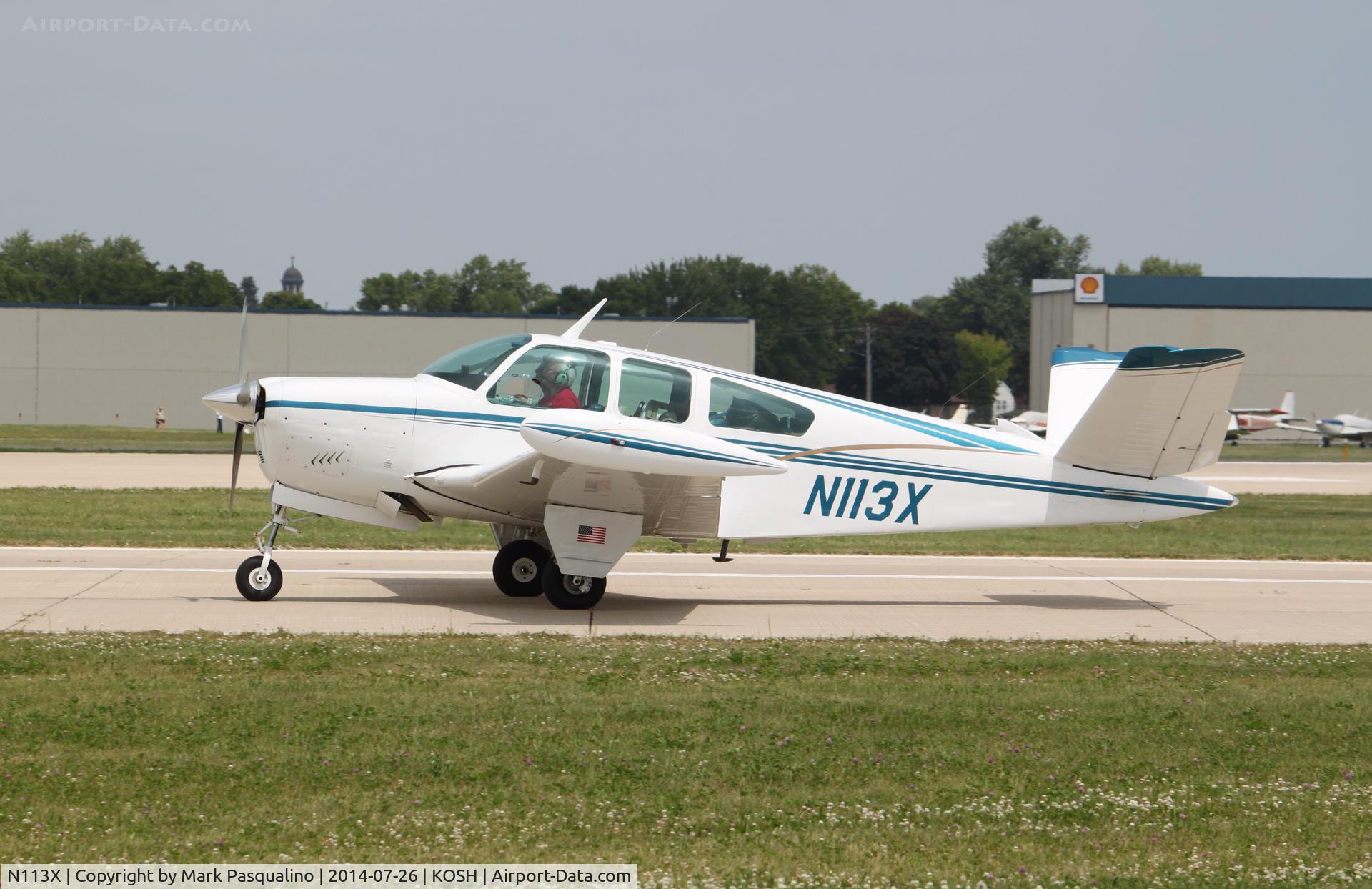 N113X, 1966 Beech V35 Bonanza C/N D-8112, Beech V35