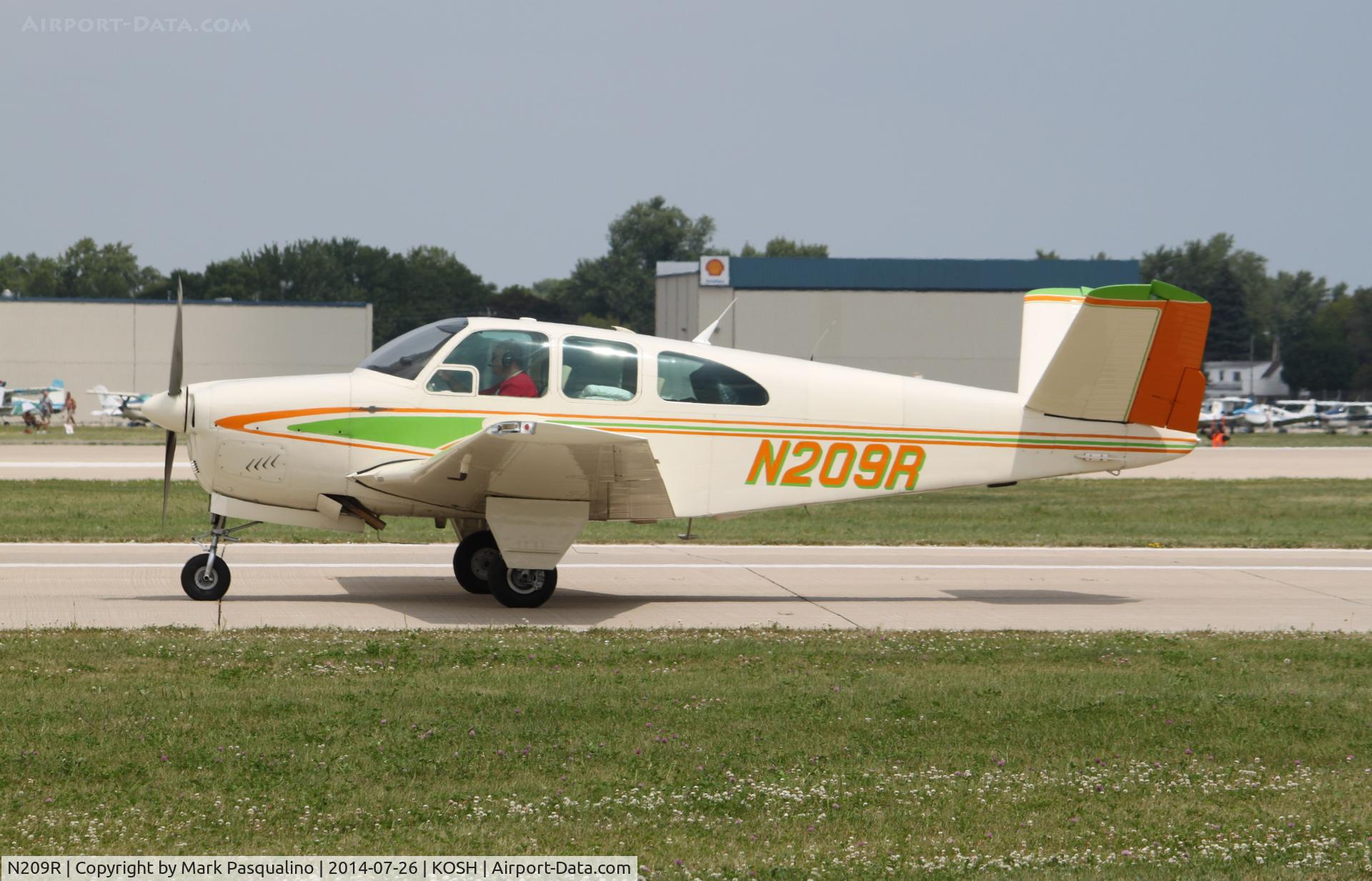 N209R, 1962 Beech P35 Bonanza C/N D-6990, Beech P35