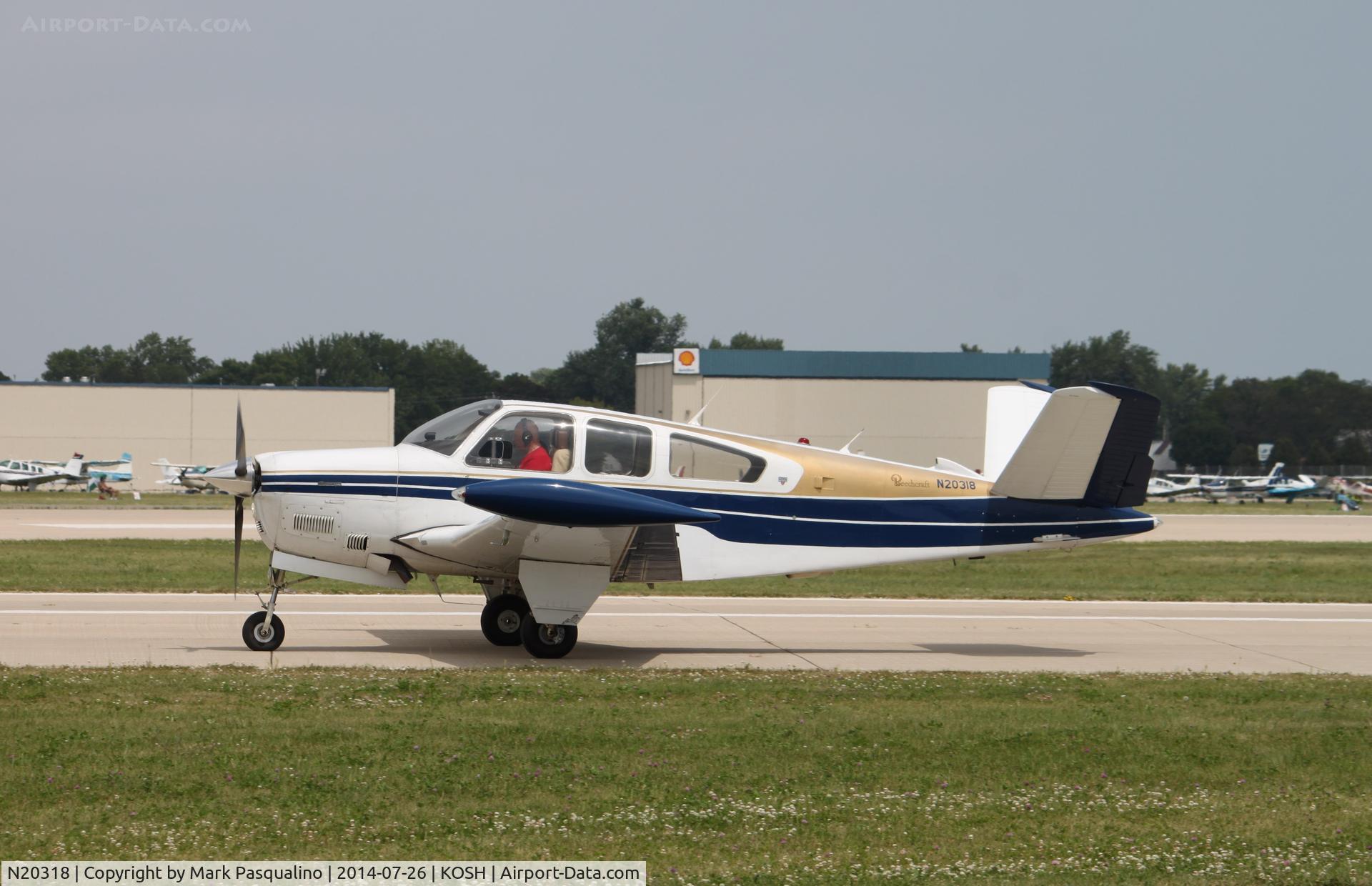 N20318, 1978 Beech V35B Bonanza C/N D-10173, Beech V35B