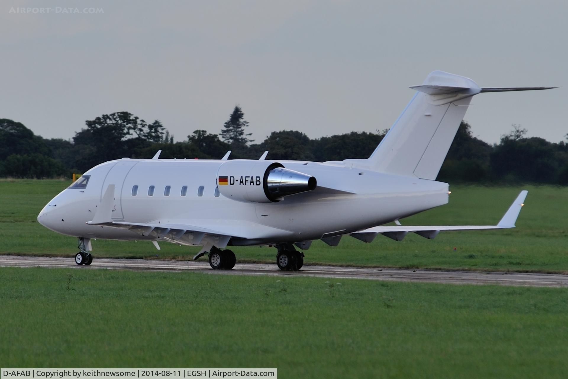 D-AFAB, 1998 Bombardier Challenger 604 (CL-600-2B16) C/N 5378, Formerly D-ASTS.