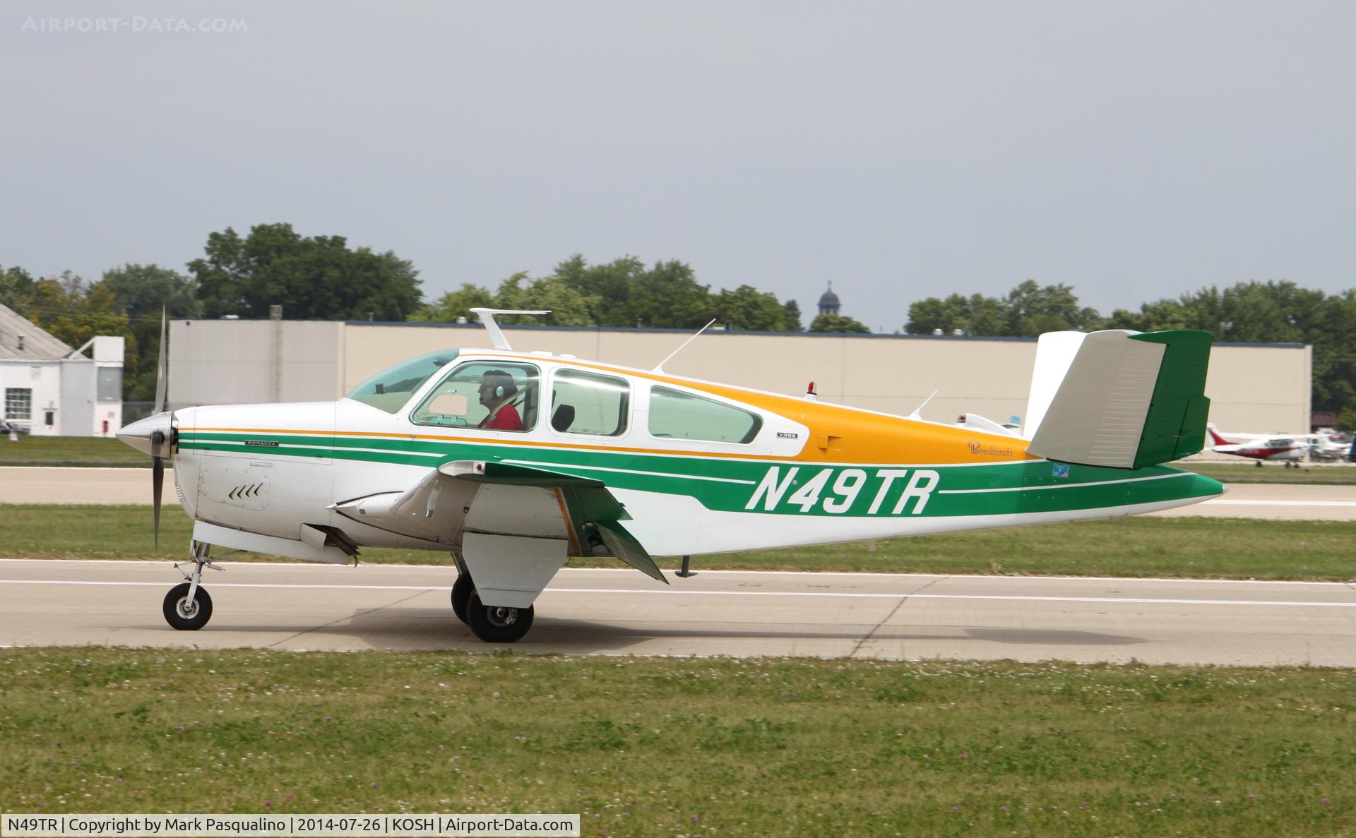N49TR, 1974 Beech V35B Bonanza C/N D-9628, Beech V35B
