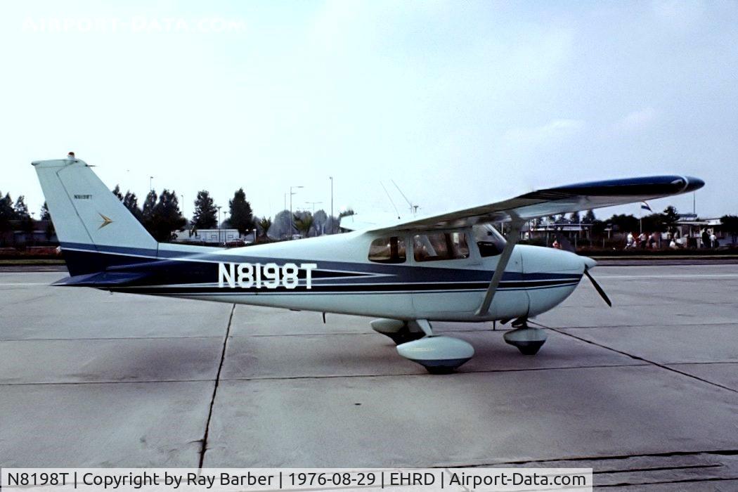 N8198T, 1960 Cessna 175B Skylark C/N 17556898, Cessna 175B Skylark [56898] Rotterdam~PH 29/08/1976. From a slide.