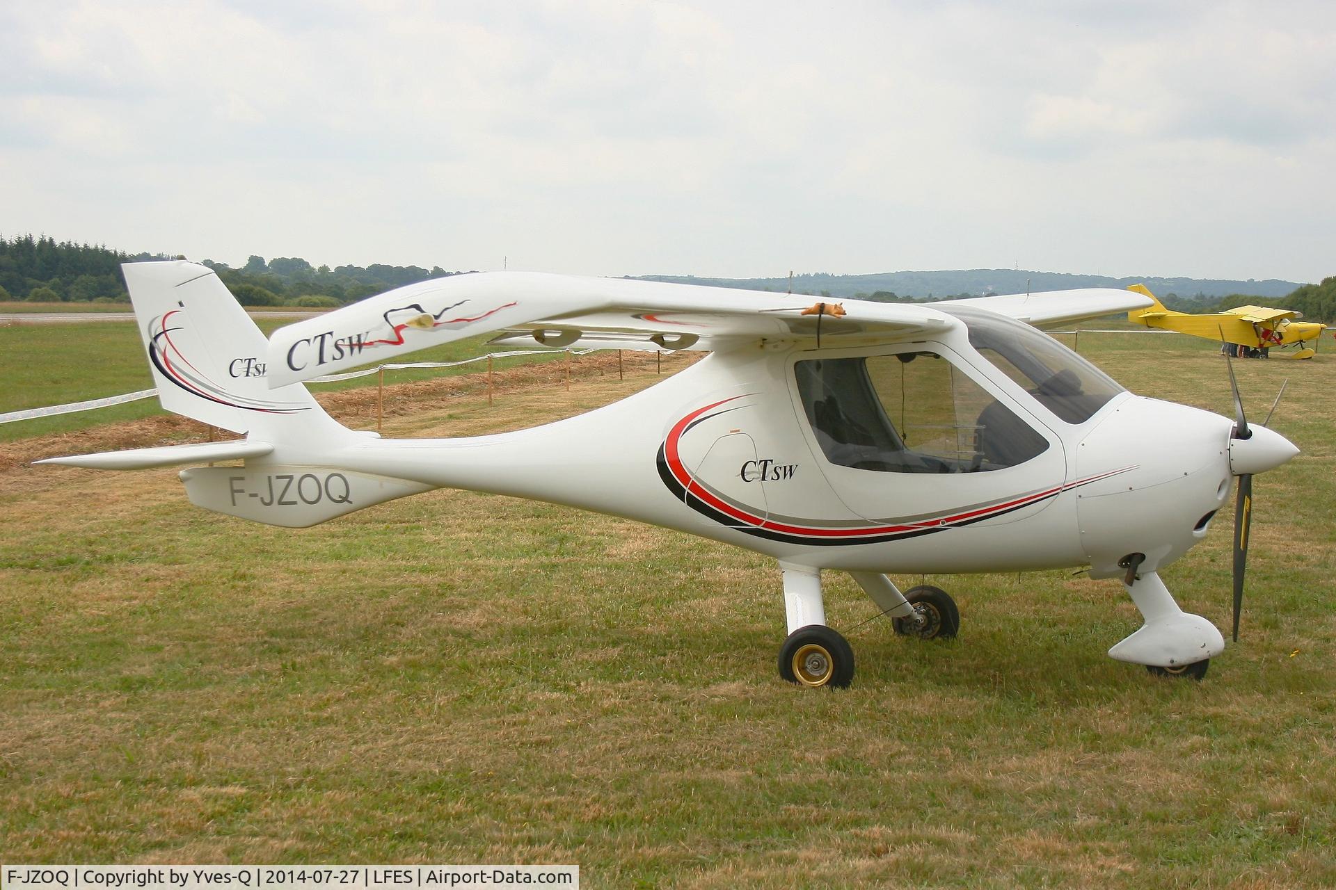 F-JZOQ, Flight Design CTSW C/N Not found F-JZOQ, Flight Design CTSW, Static display, Guiscriff airfield (LFES) open day 2014