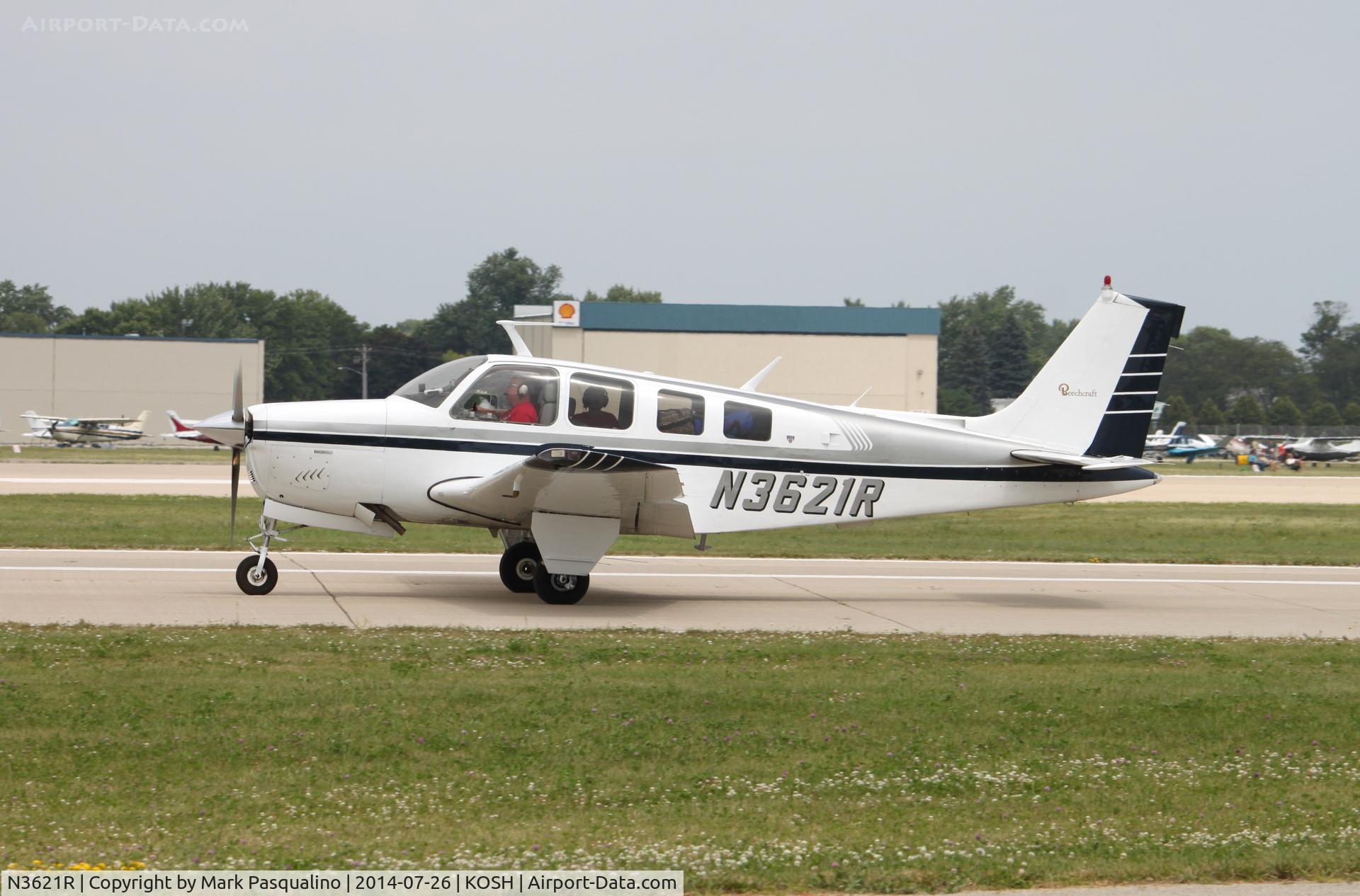 N3621R, 1977 Beech A36 Bonanza 36 C/N E-1095, Beech A36